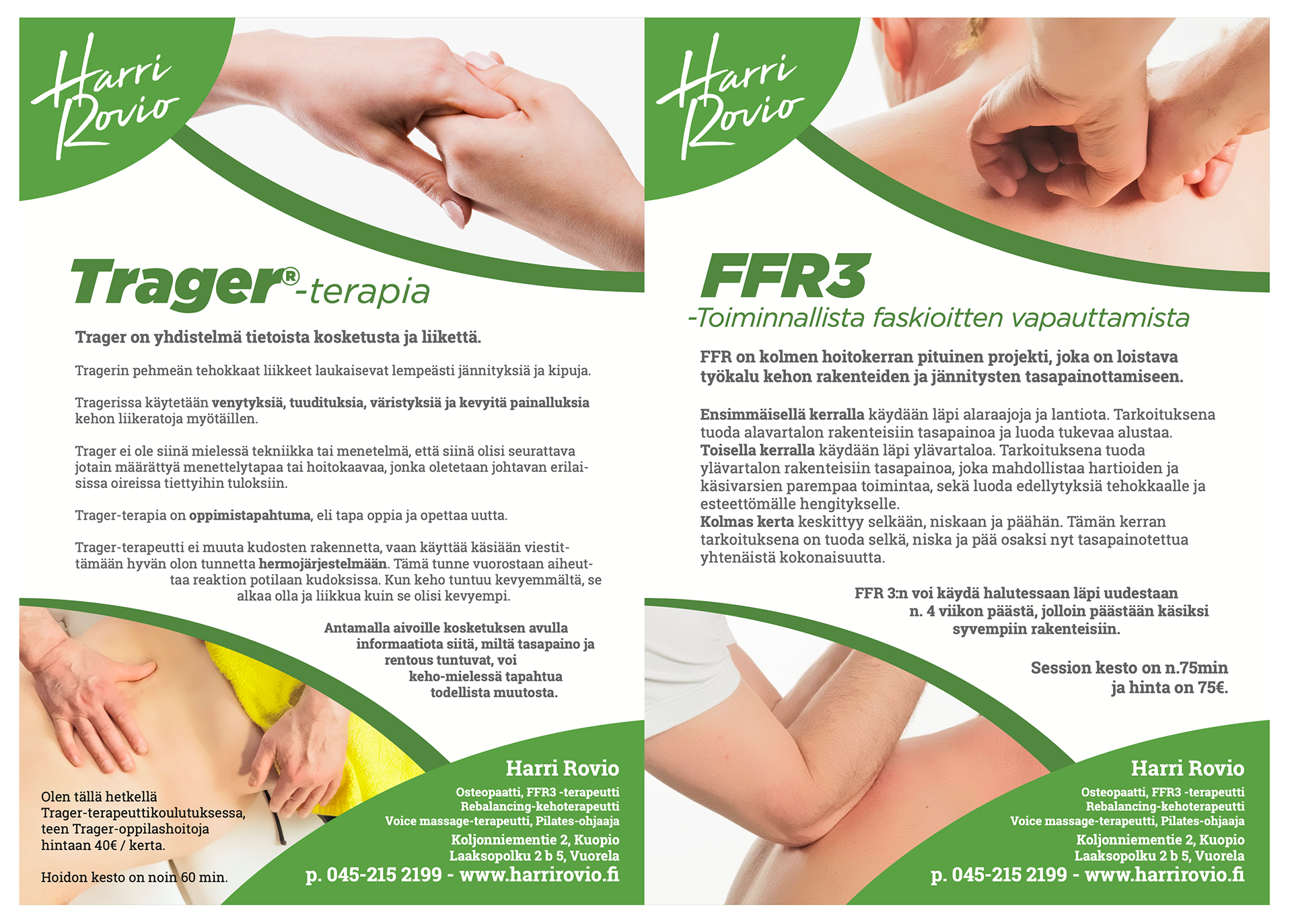 Flyer design - Harri Rovio