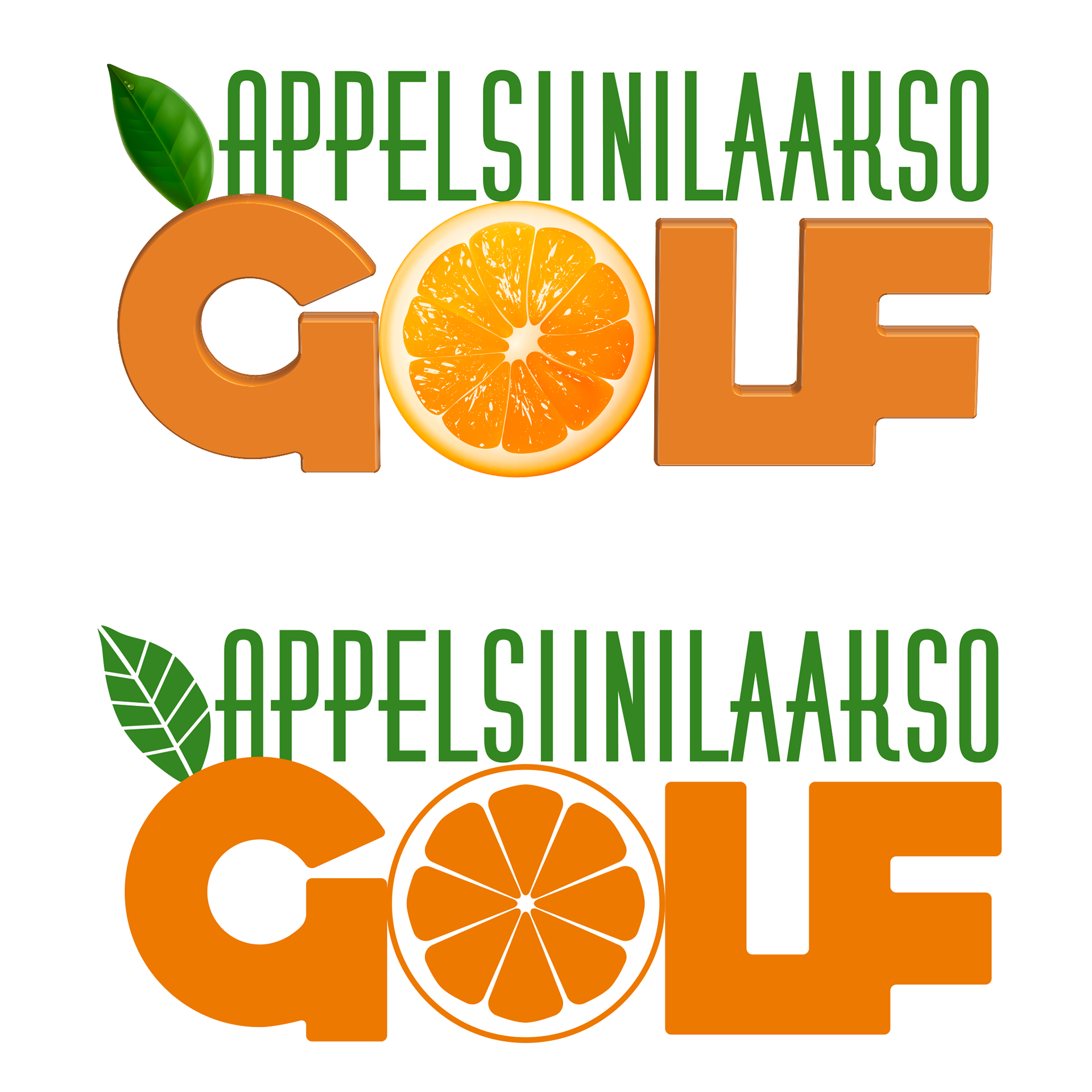 Logo design - Appelsiinilaakso Golf
