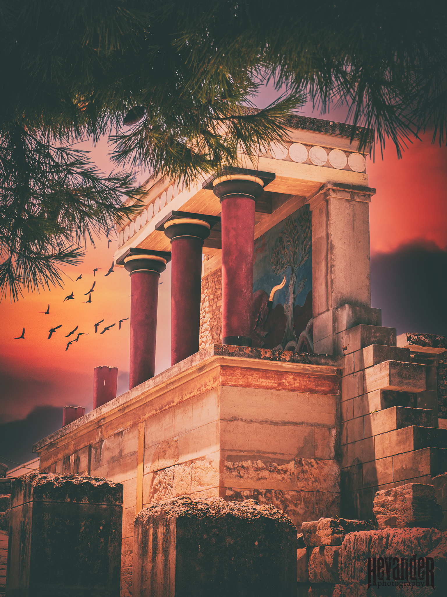 Knossos Crete Greece