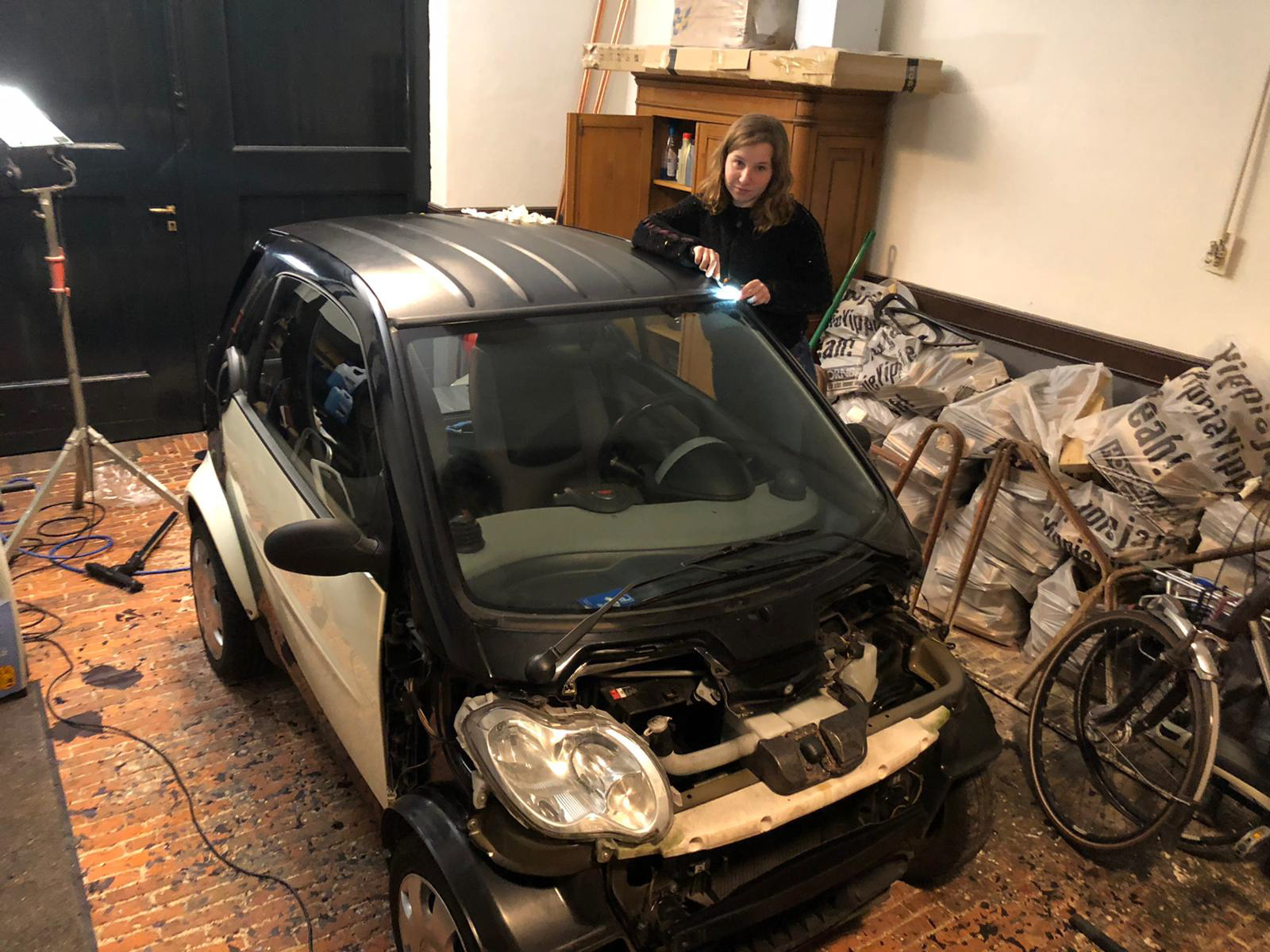Working on my first Smart fortwo - February 2020