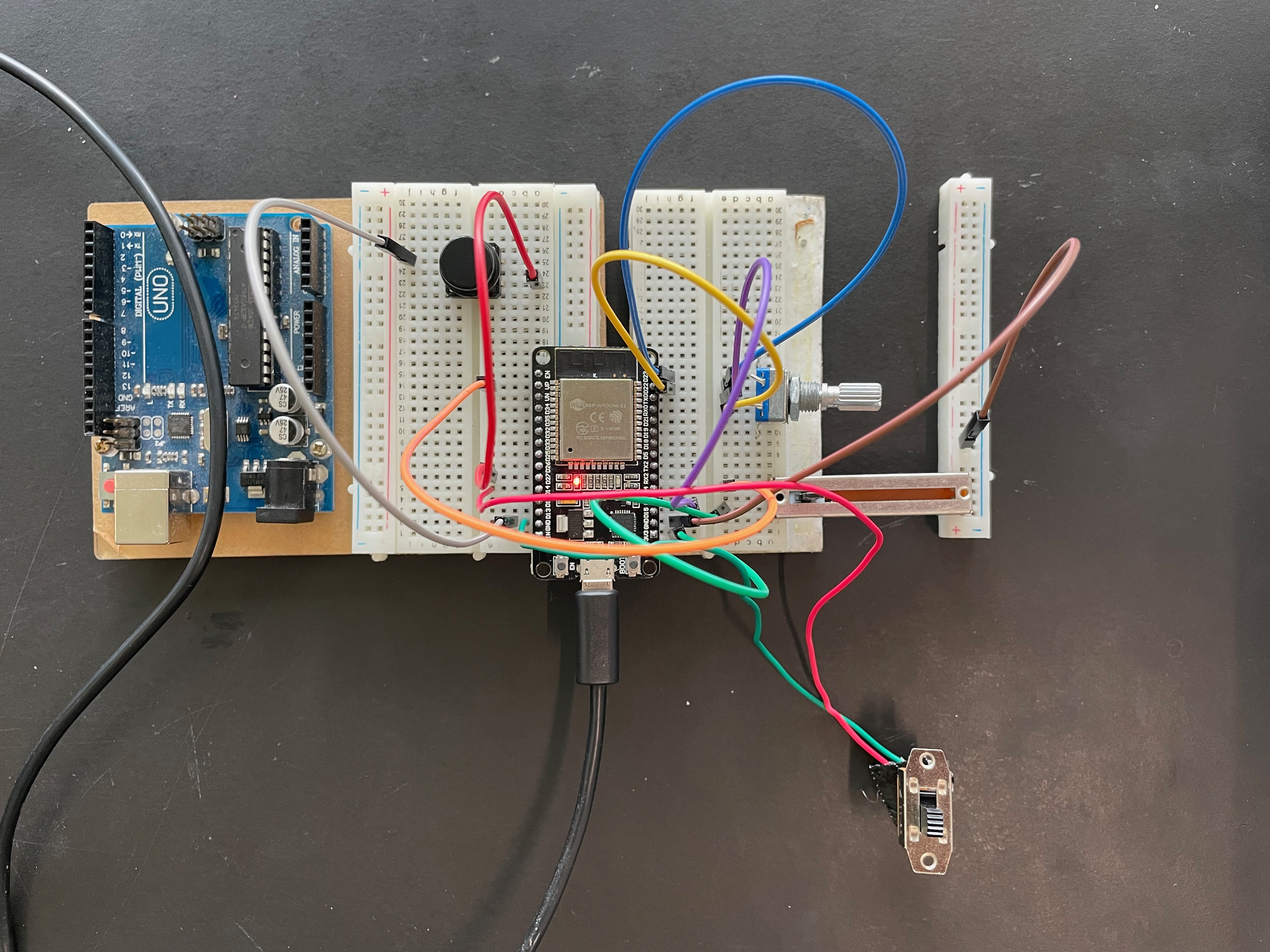 Electronics of the probe design