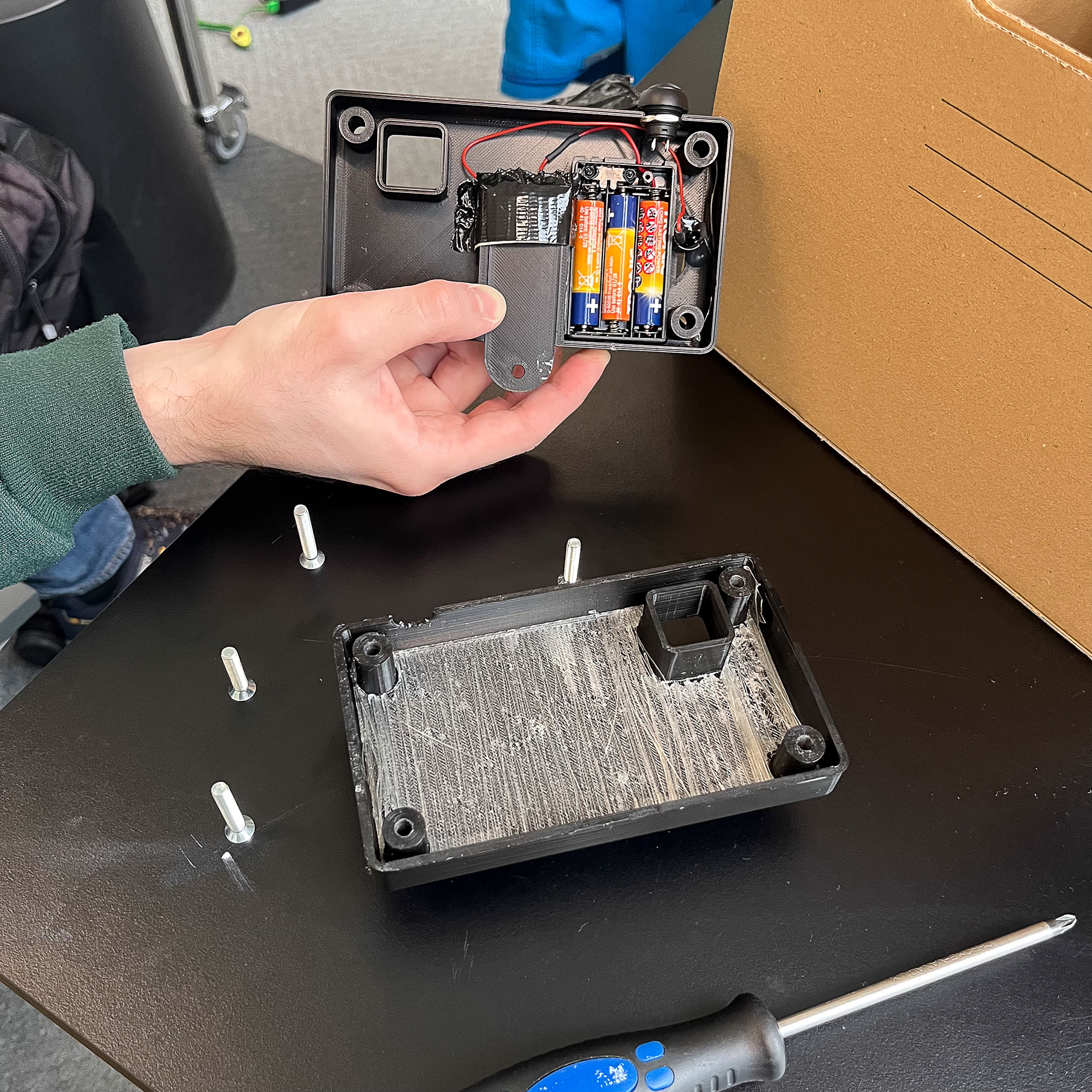 Probe prototype during CDR course