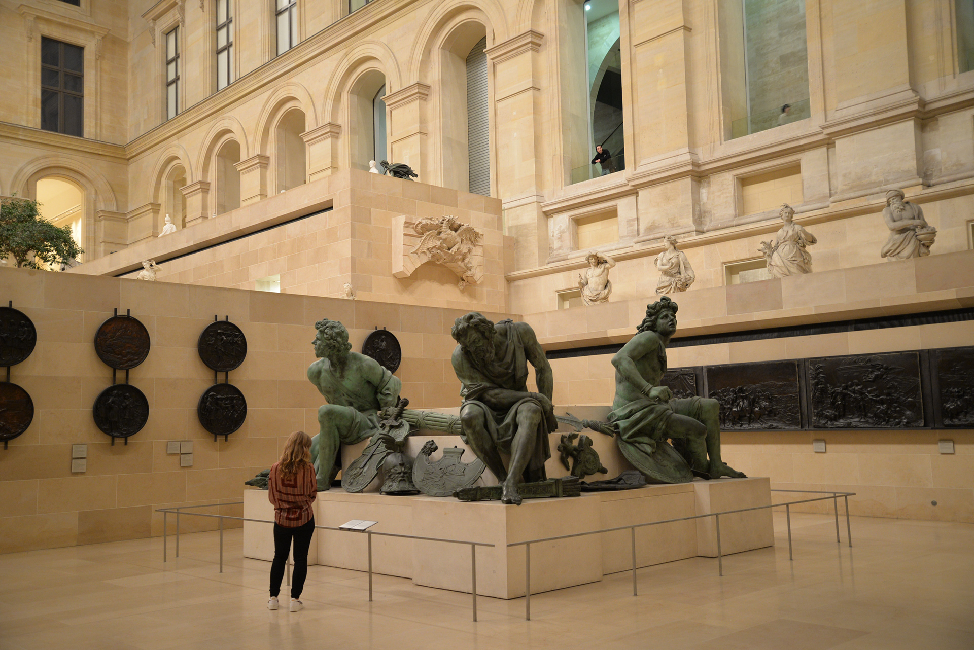 In the Louvre, Paris - October 2025