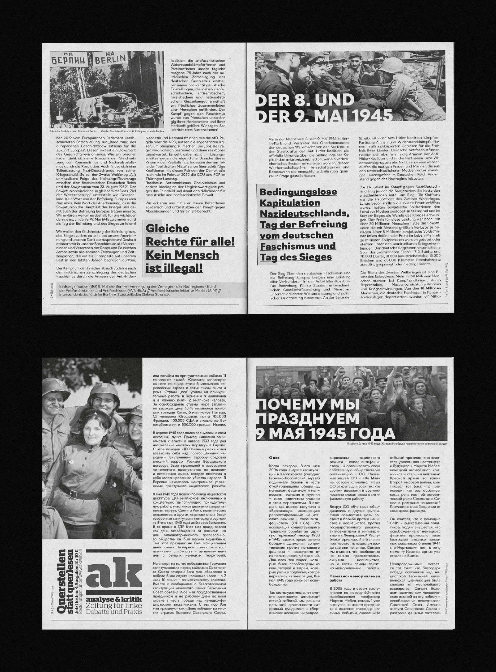 Wer nicht feiert, hat verloren. Die Broschüre