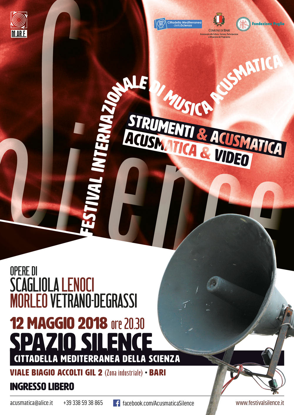 Silence 2018: festival internazionale di musica acusmatica