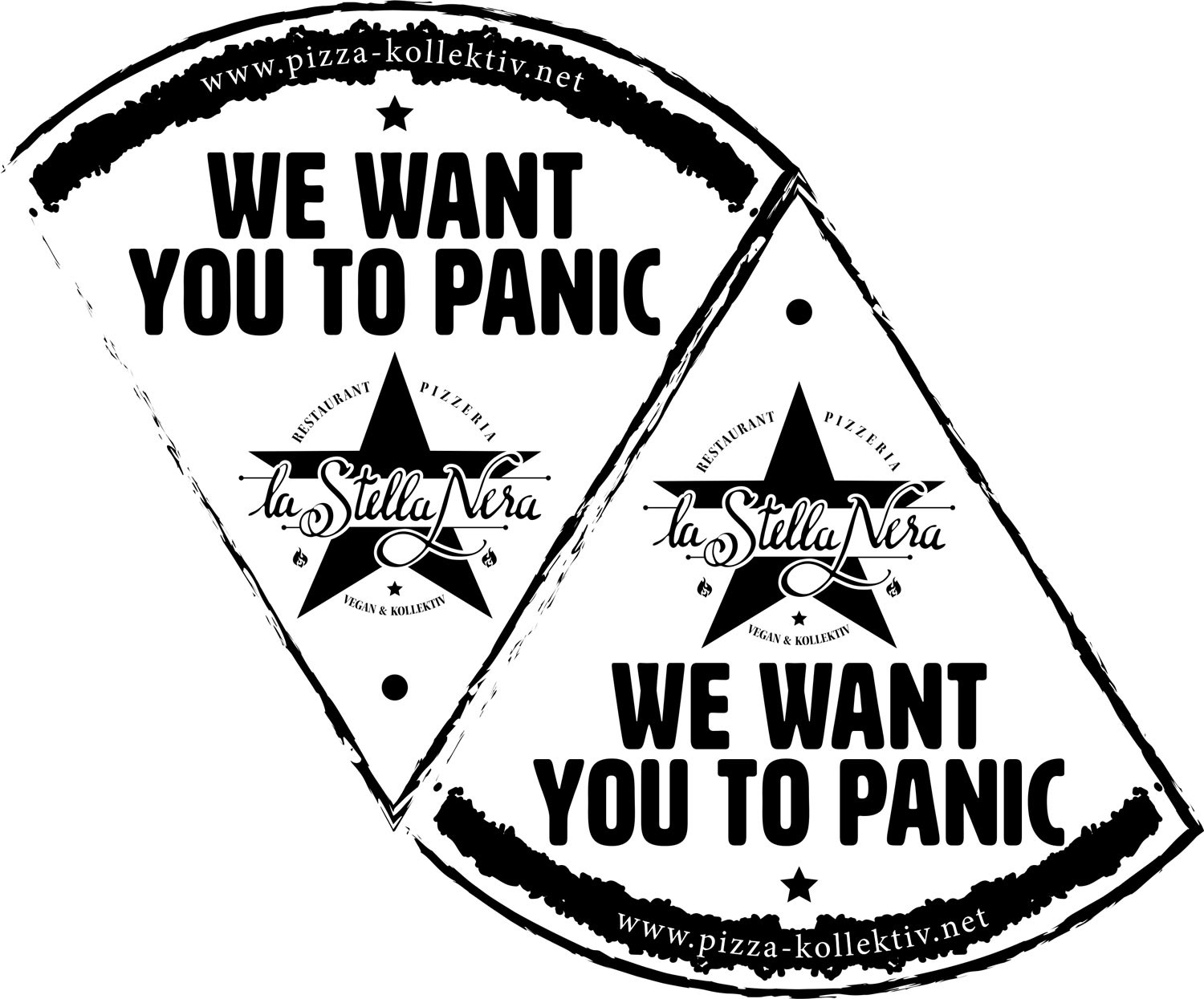 La Stella Nera, Berlin - Aufkleber