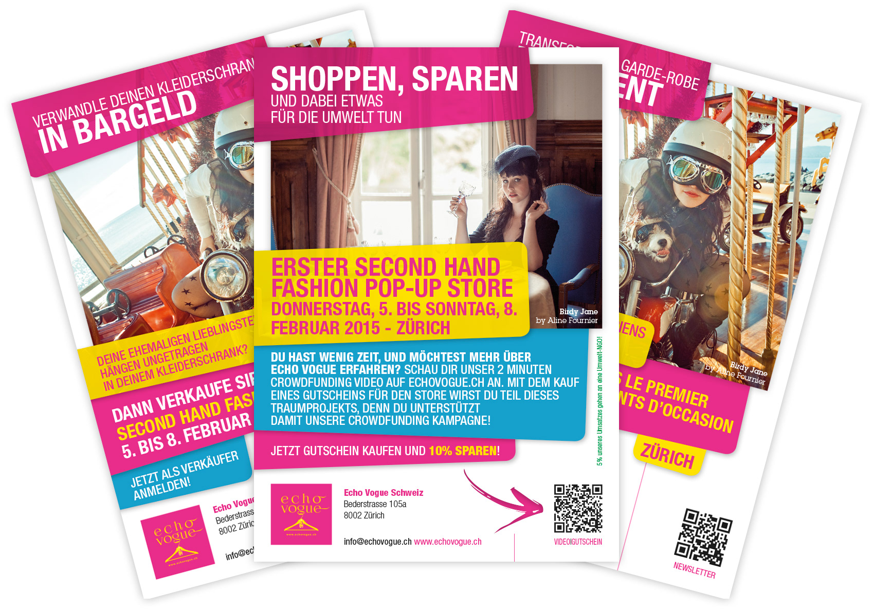 Echo Vogue Schweiz - Erster Second Hand Fashion Pop-Up Store