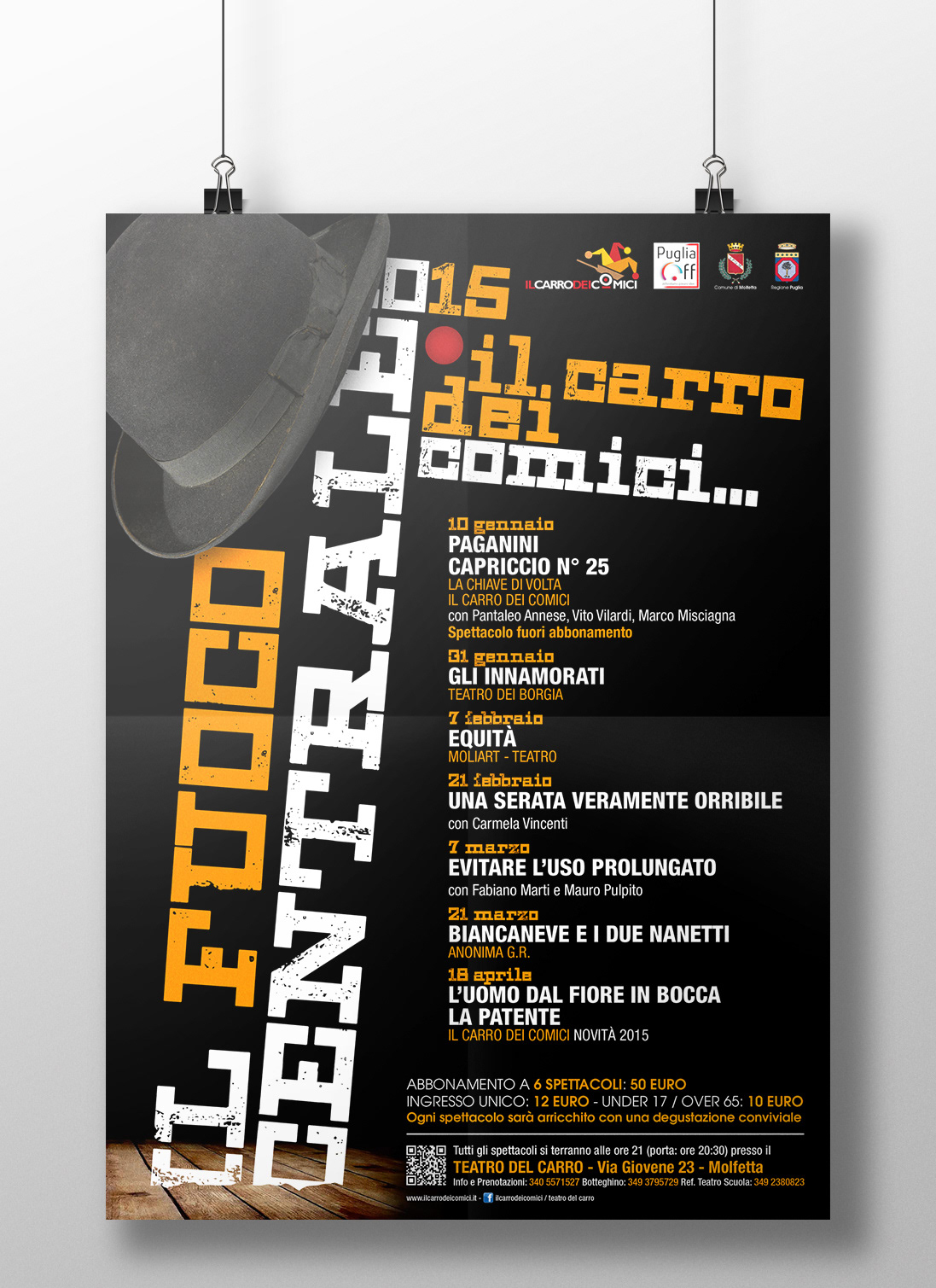 Il Carro dei Comici - Il Fuoco Centrale - 2015