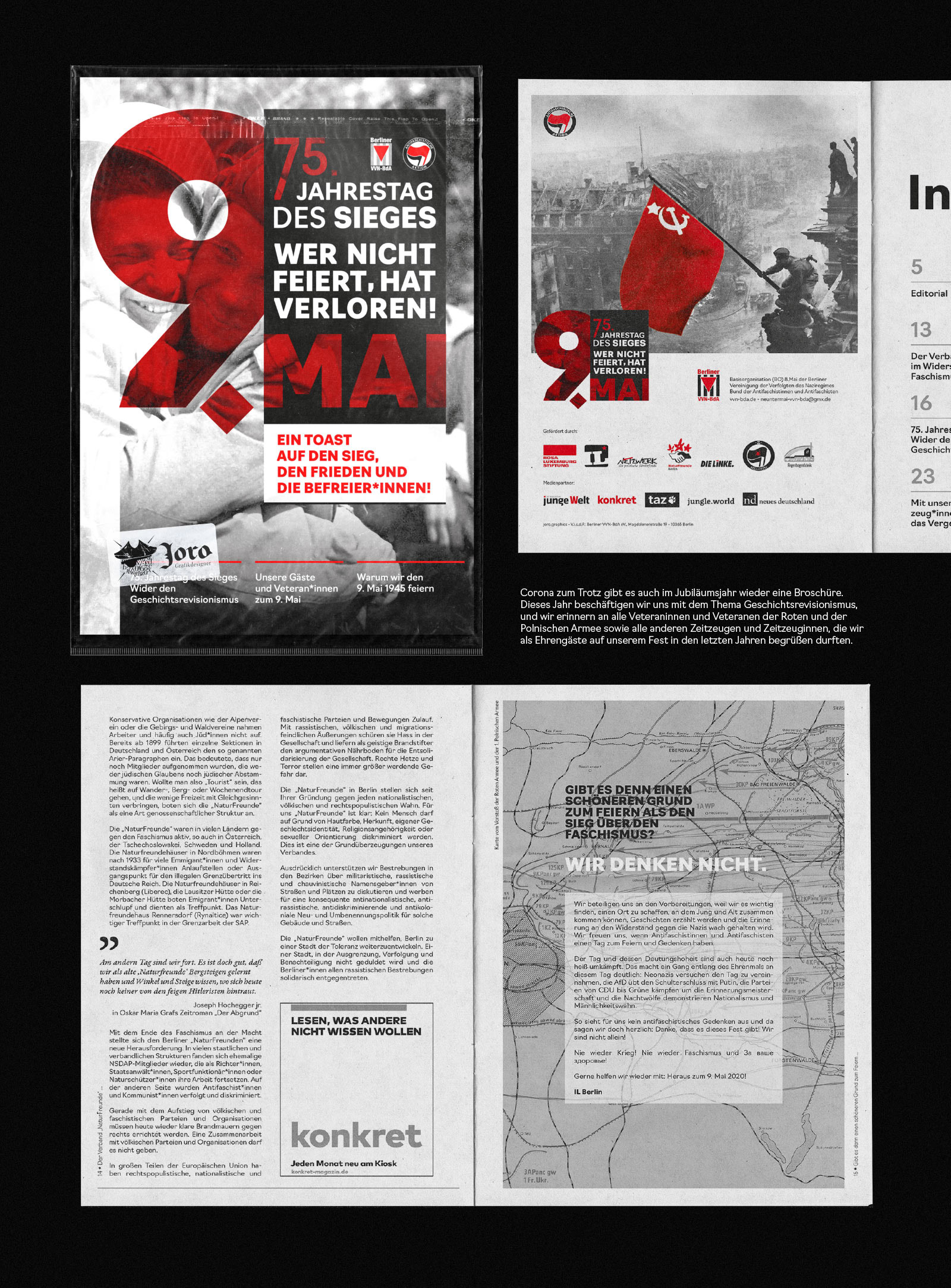 Wer nicht feiert, hat verloren. 9. Mai 2020