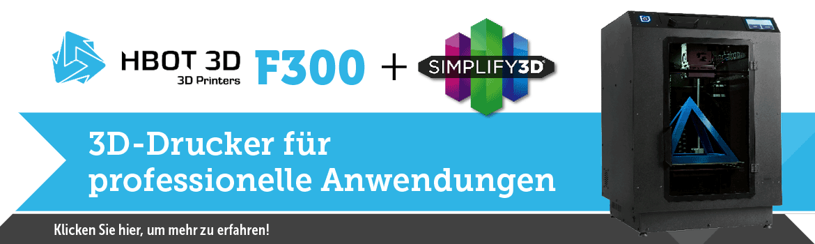 HBOT 3D F300, jetzt bei 3DMarkt.at sofort lieferbar!