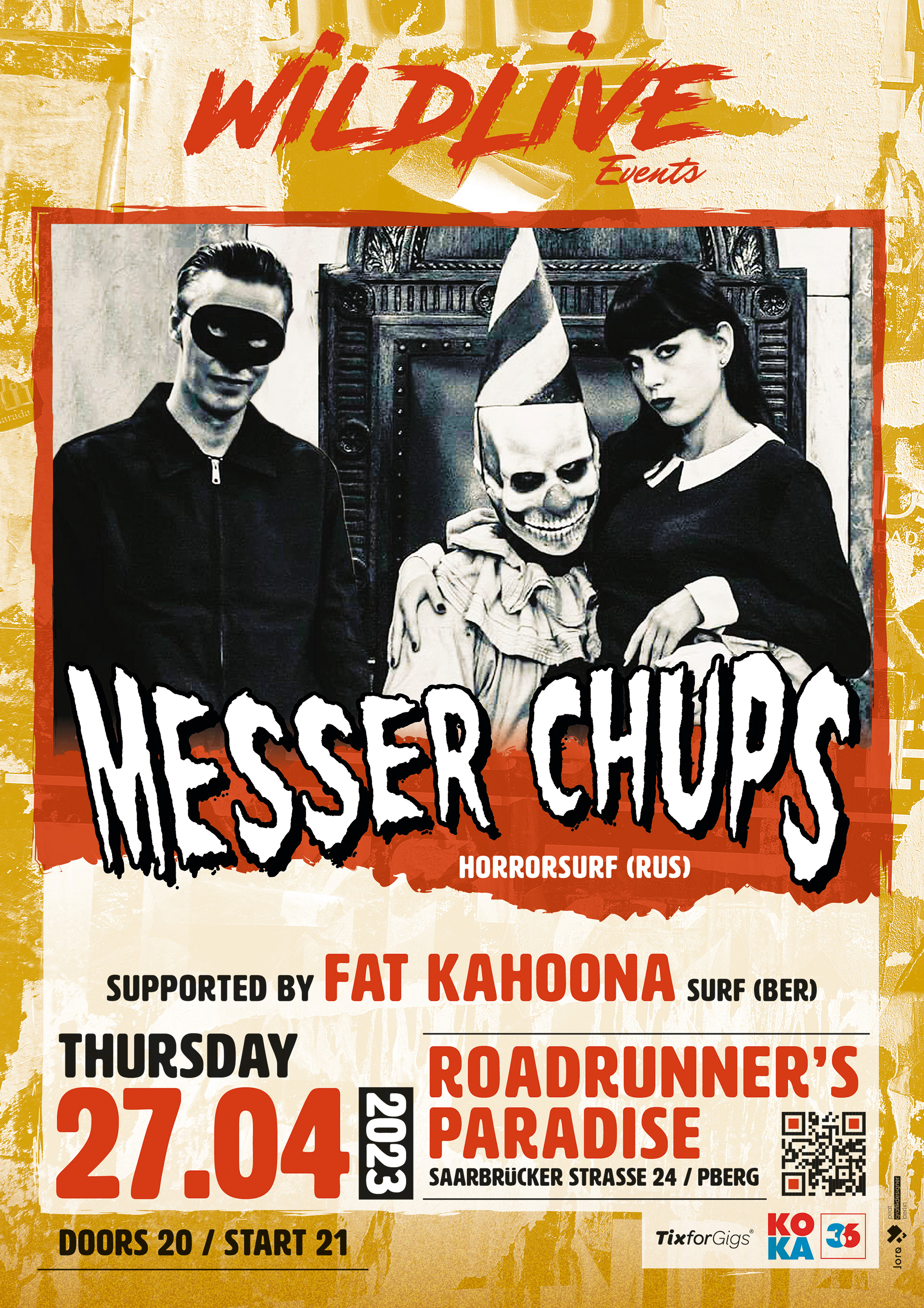 poster design concert berlin