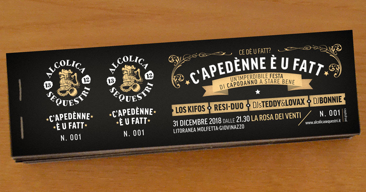 Biglietti festa di capodanno Molfetta