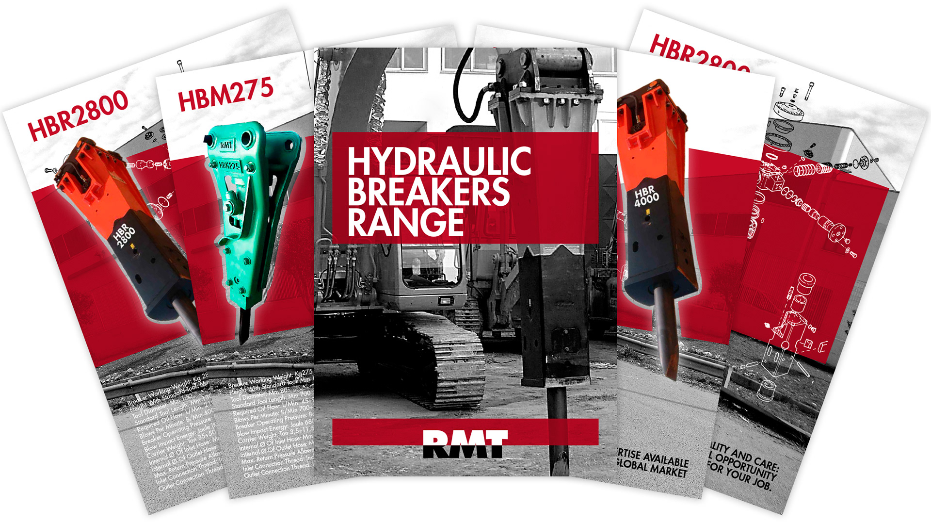 RMT - Hydraulic Breakers Range