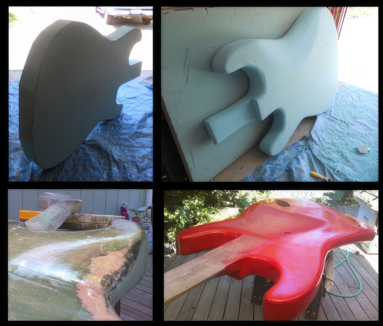 I discovered the best fiberglass epoxy system at West Marine, a retail store for boat repair. Their dispensers precisely pump resin and catalyst- no guesswork. 