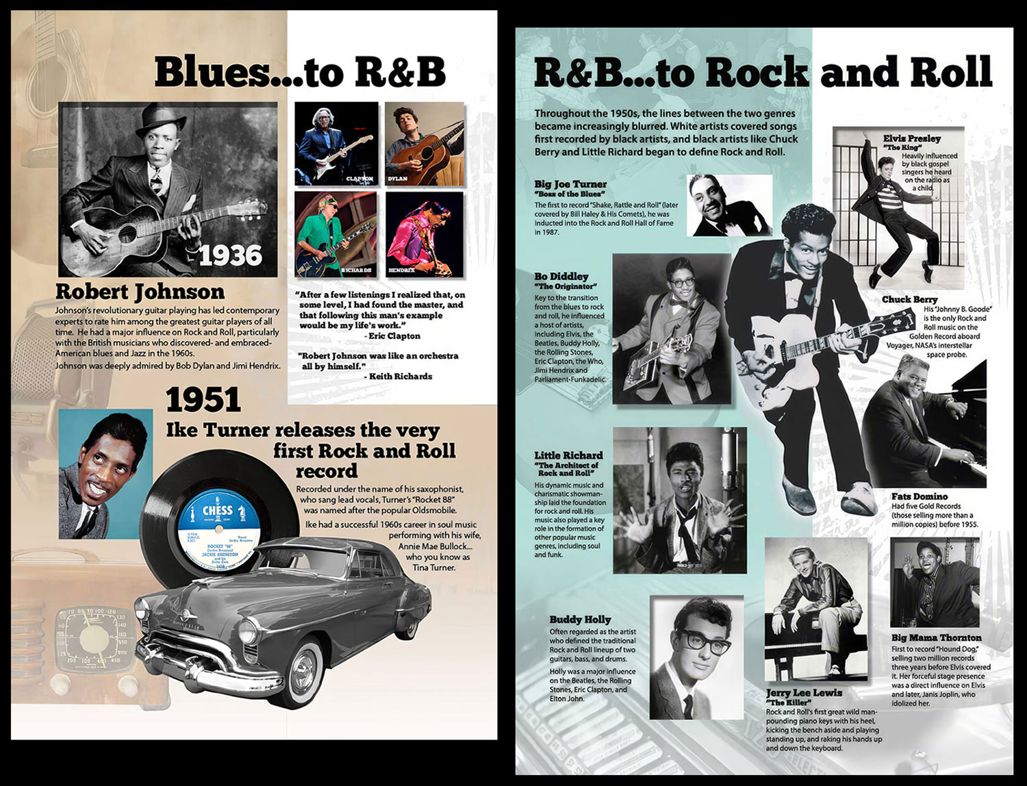 Exhibition: Rock U: The Institute of Rock and Roll. (Client: Stage 9 Design) 