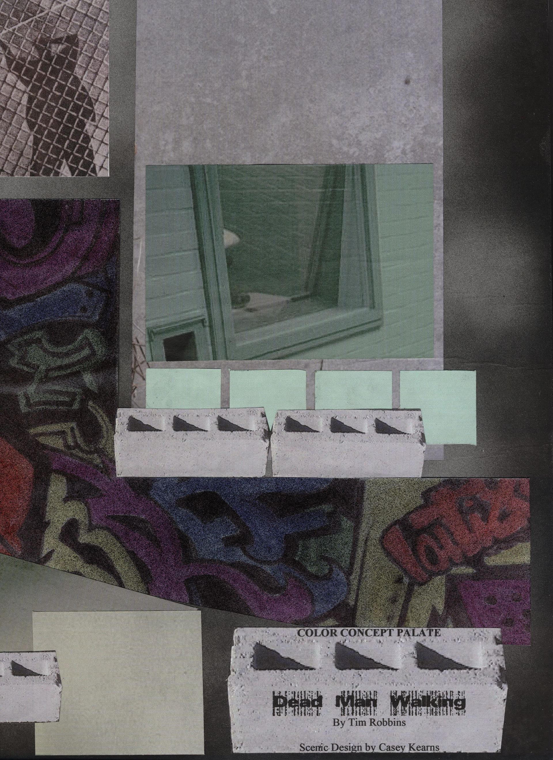 Dead Man Walking - Hand Collage