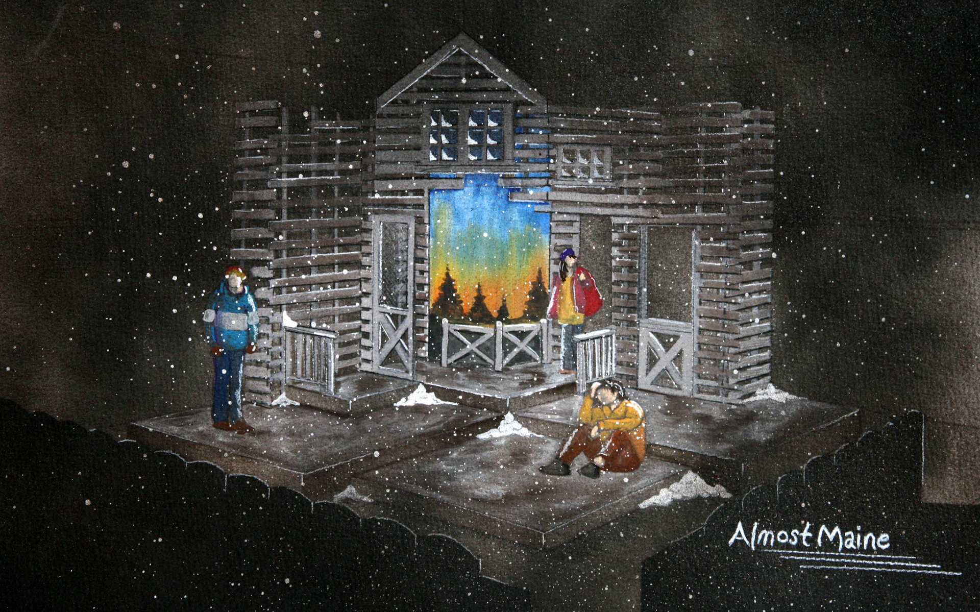 Digital Rendering - Almost, Maine