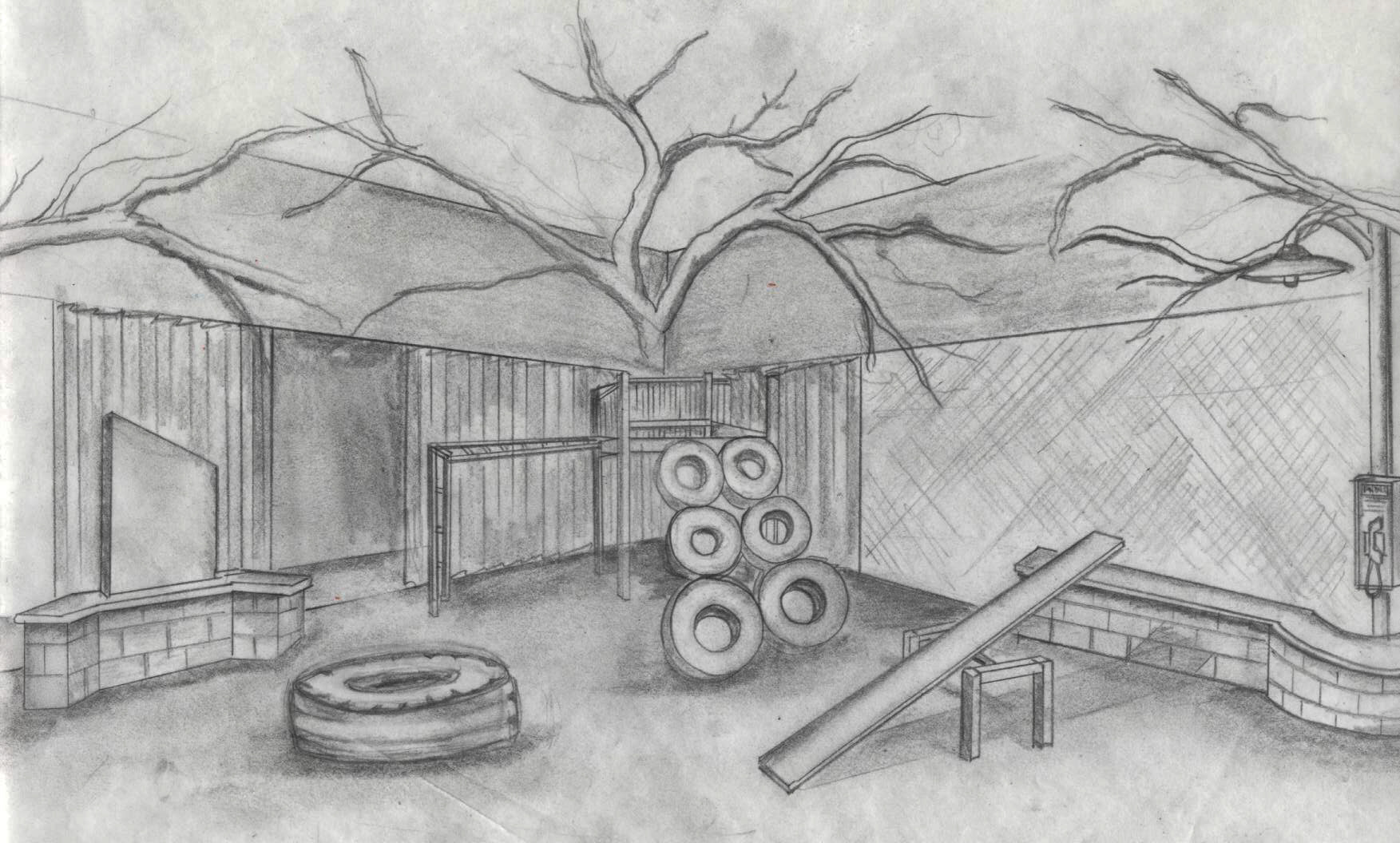 Concept sketch, Frequency 98.6