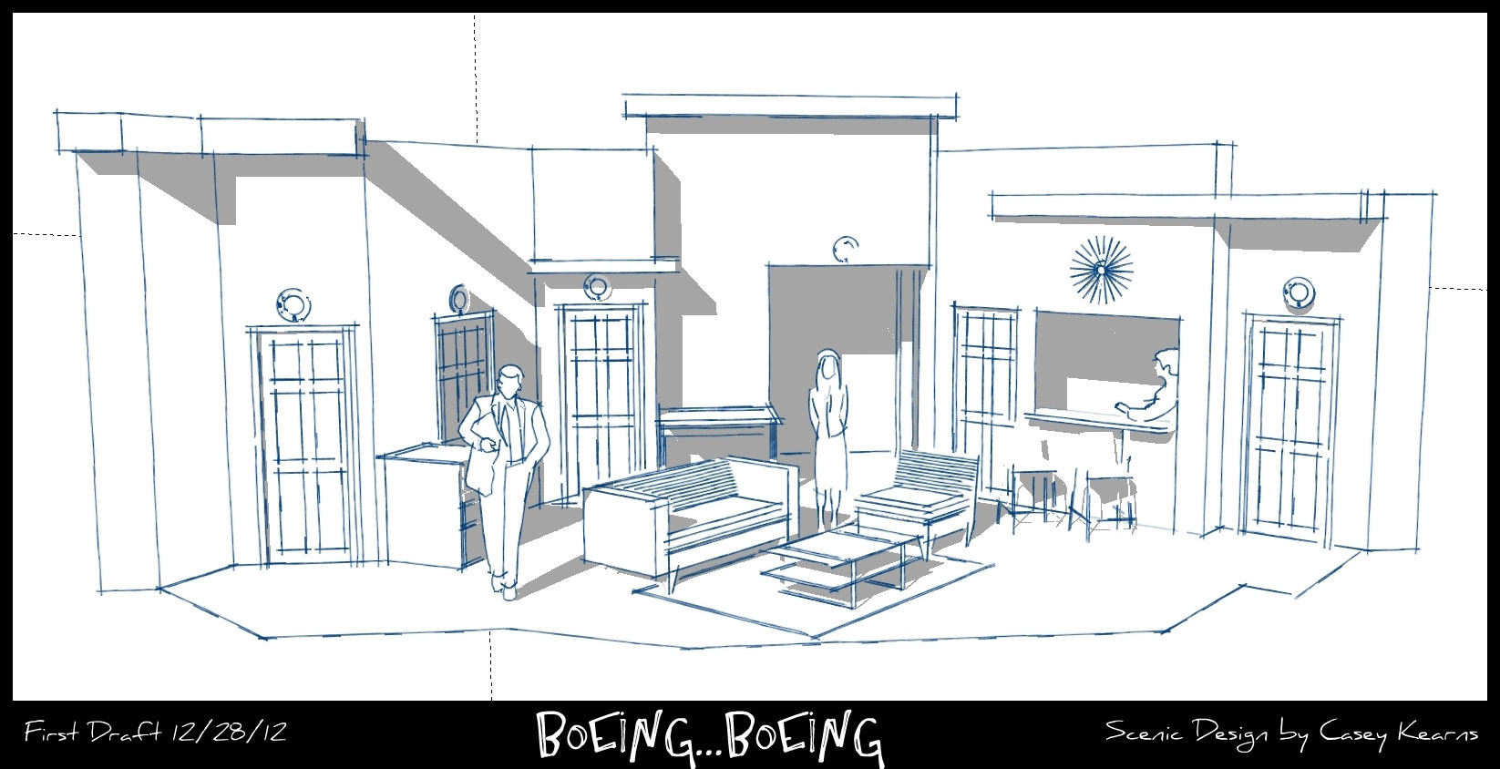 Digital Sketch - Boeing, Boeing.