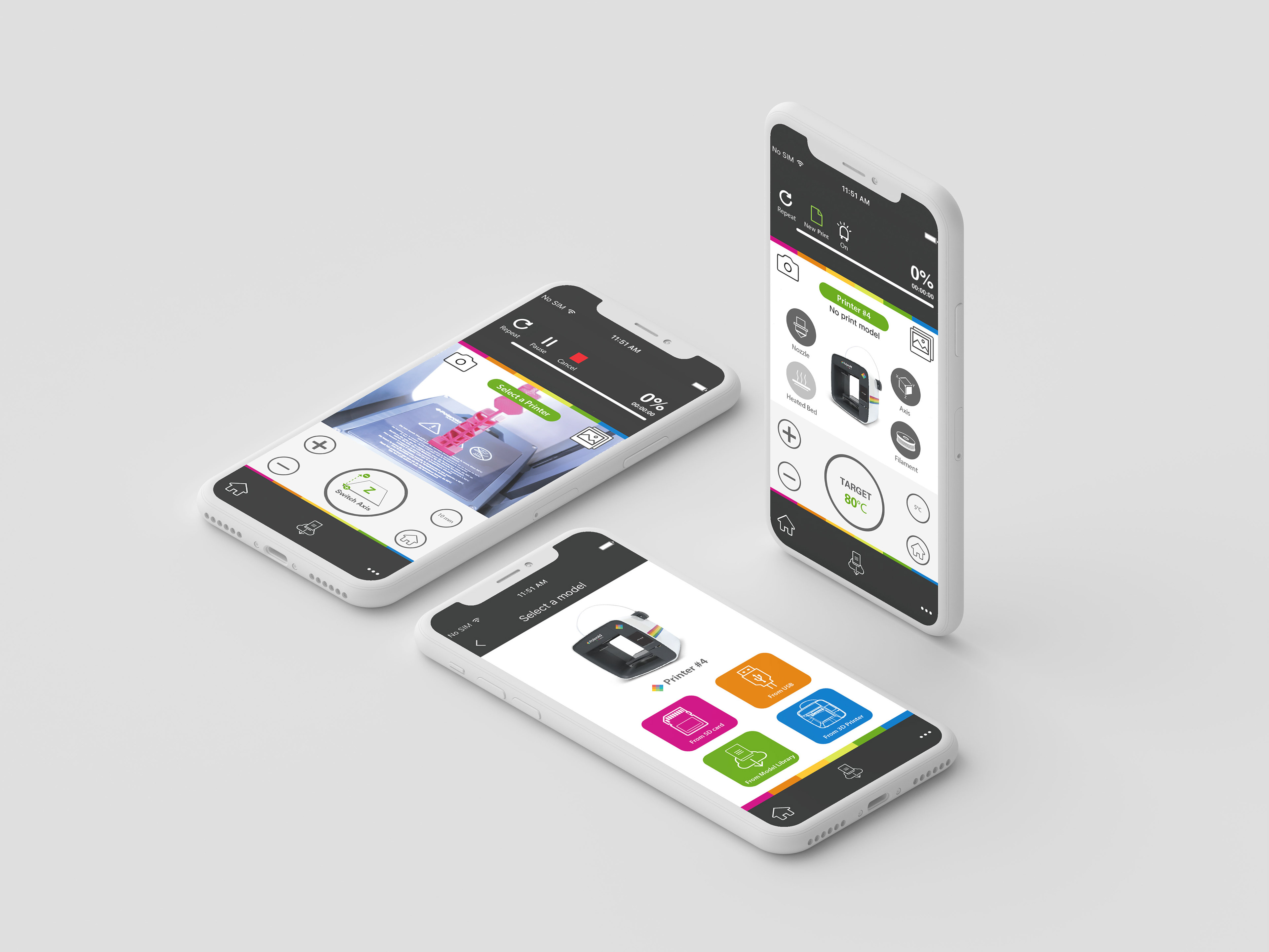 IU design app (3D Printer)