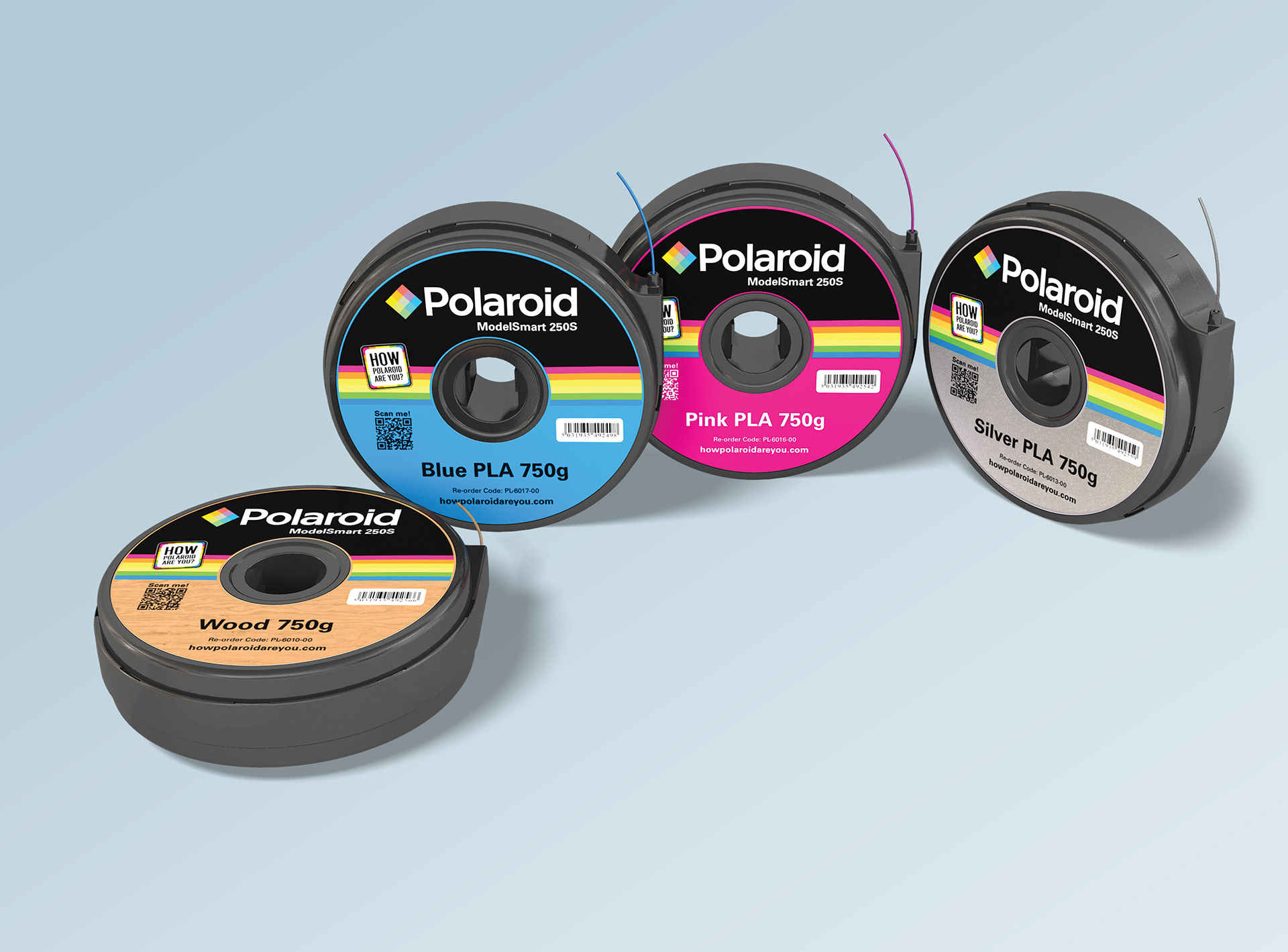 3D Printer Filaments Packaging