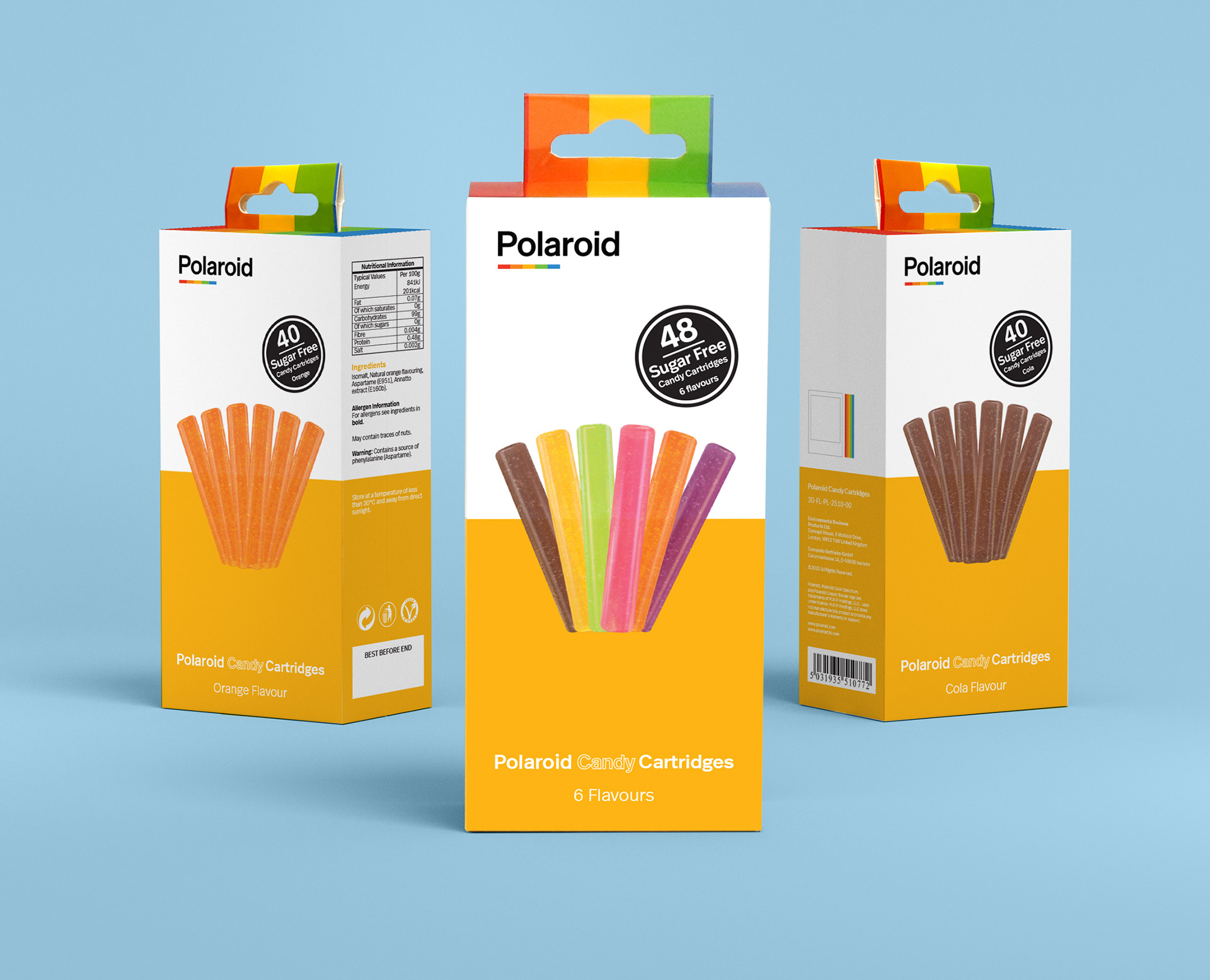 Candy Cartridges Packaging