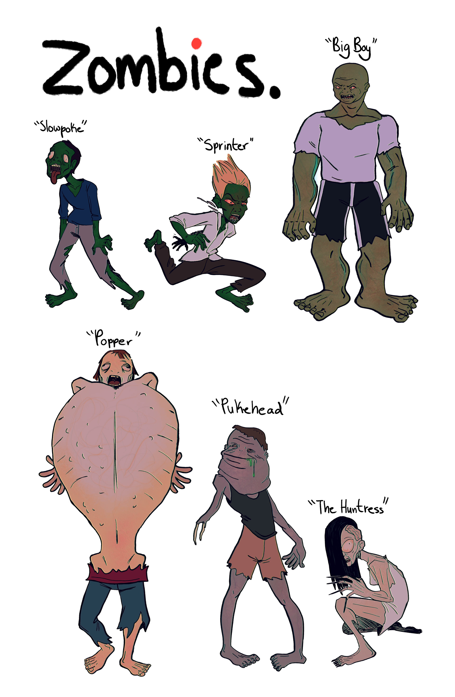 Zombies - Illustration