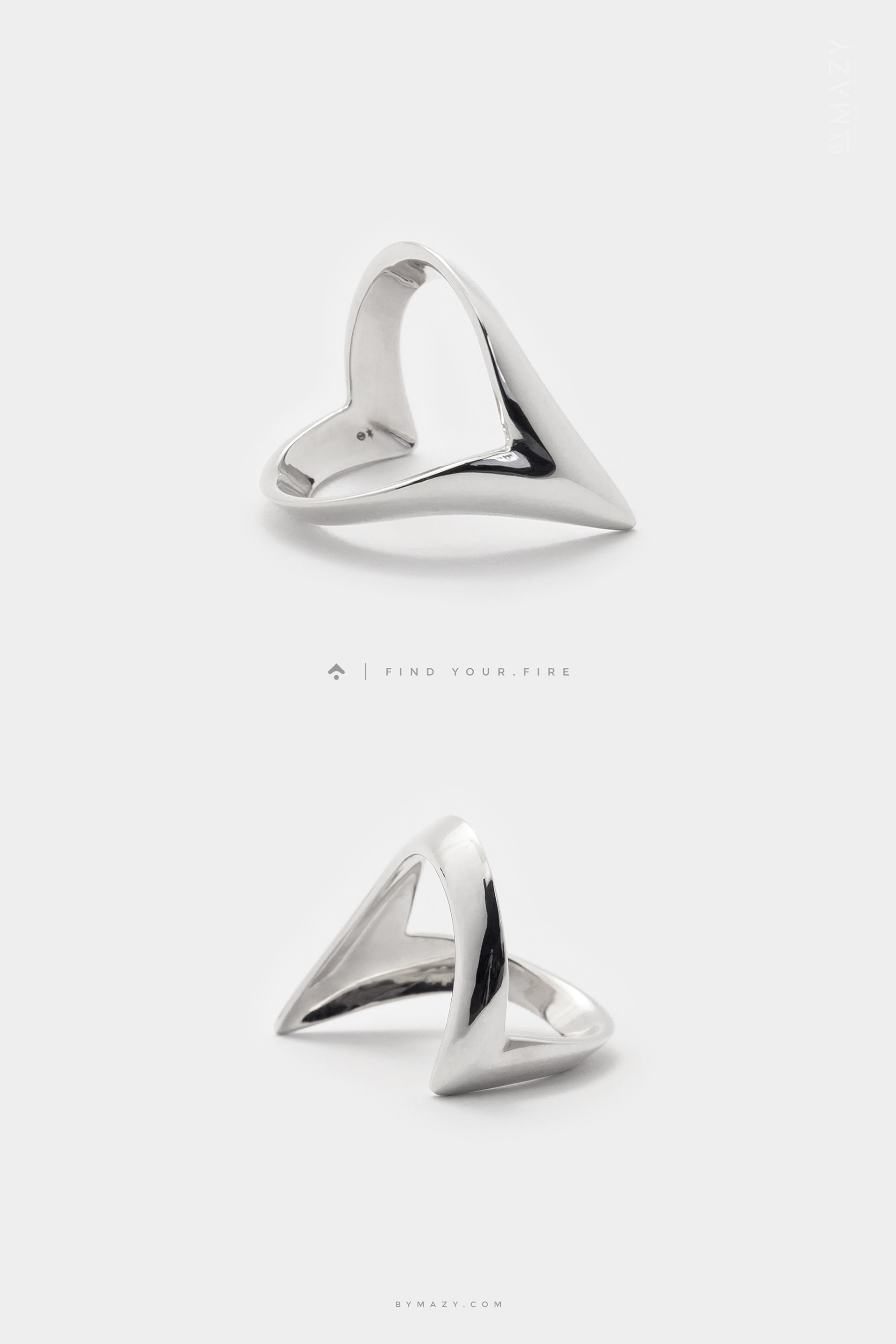 chevron ring, sterling silver ring, unique jewelry, victorian, lucky ring, wish ring, stackable ring