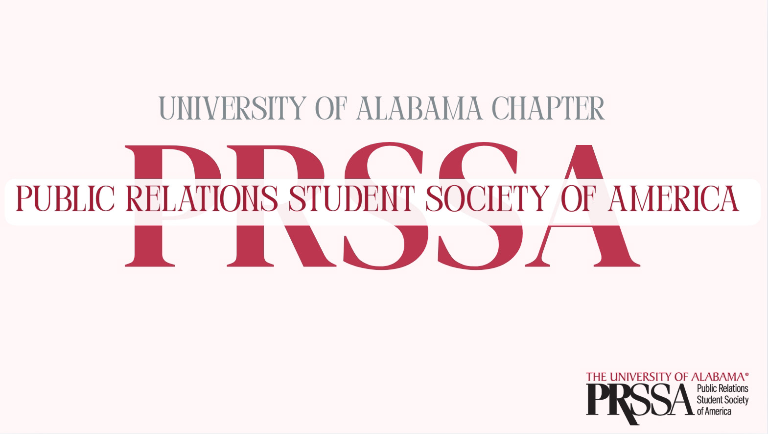 Visit the University of Alabama PRSSA Chapter PRSSA