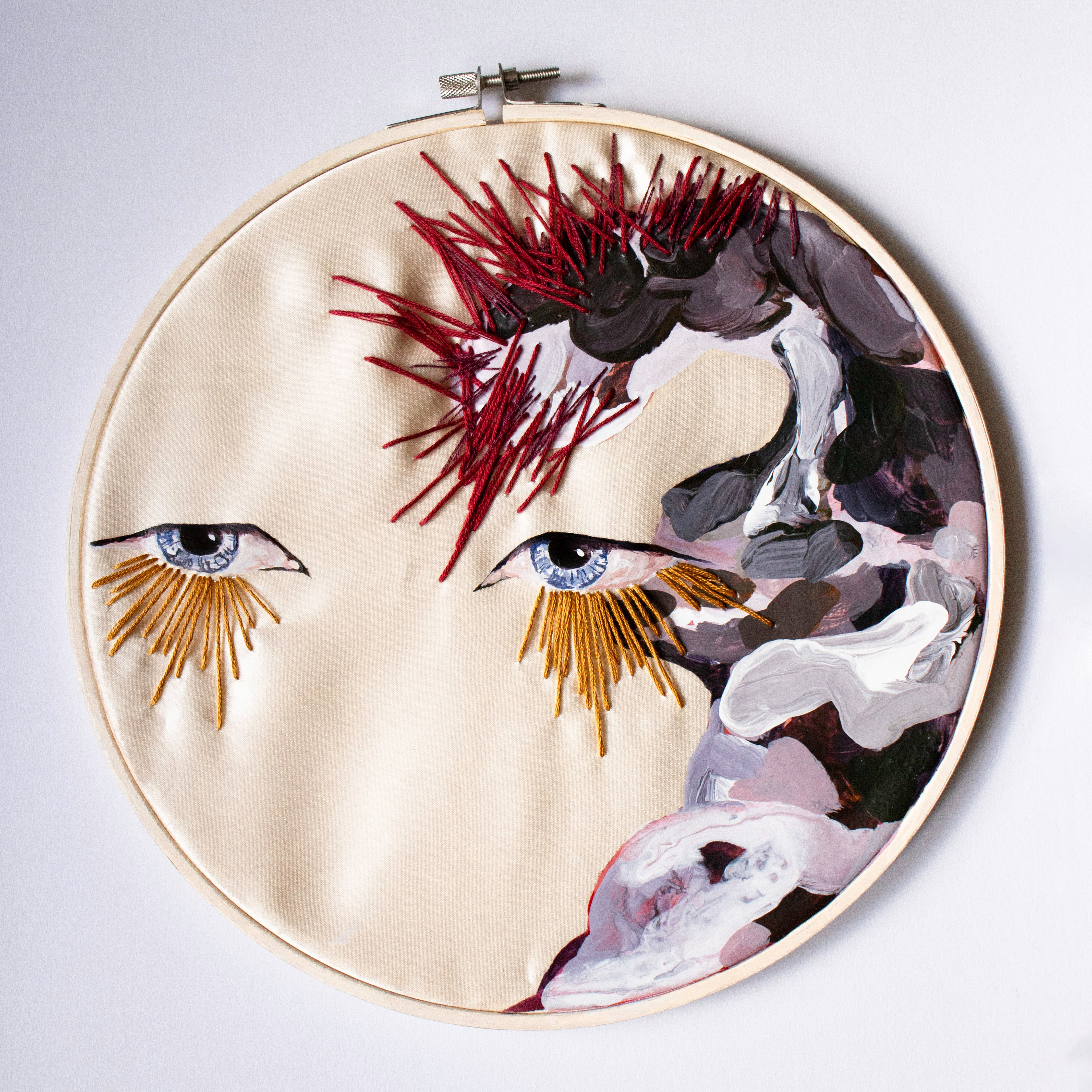 Romance Is in the Air, 2023, 9" Diameter