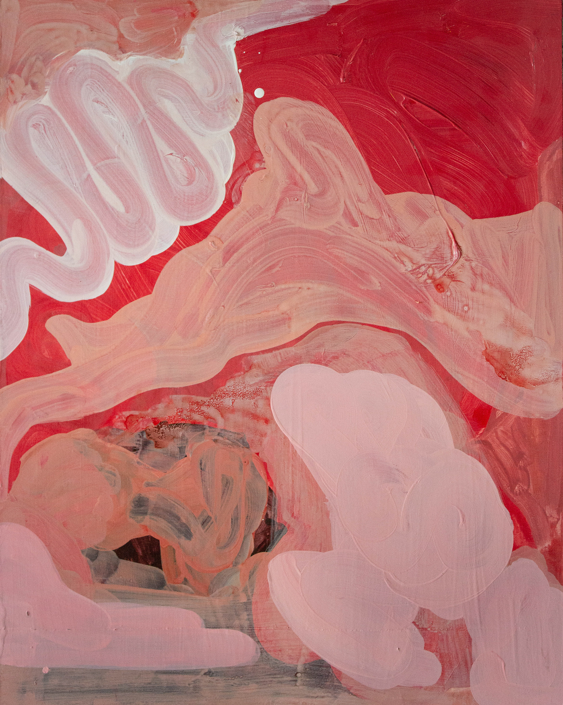 Sanguinary Blot, 2021, 14 X 16"