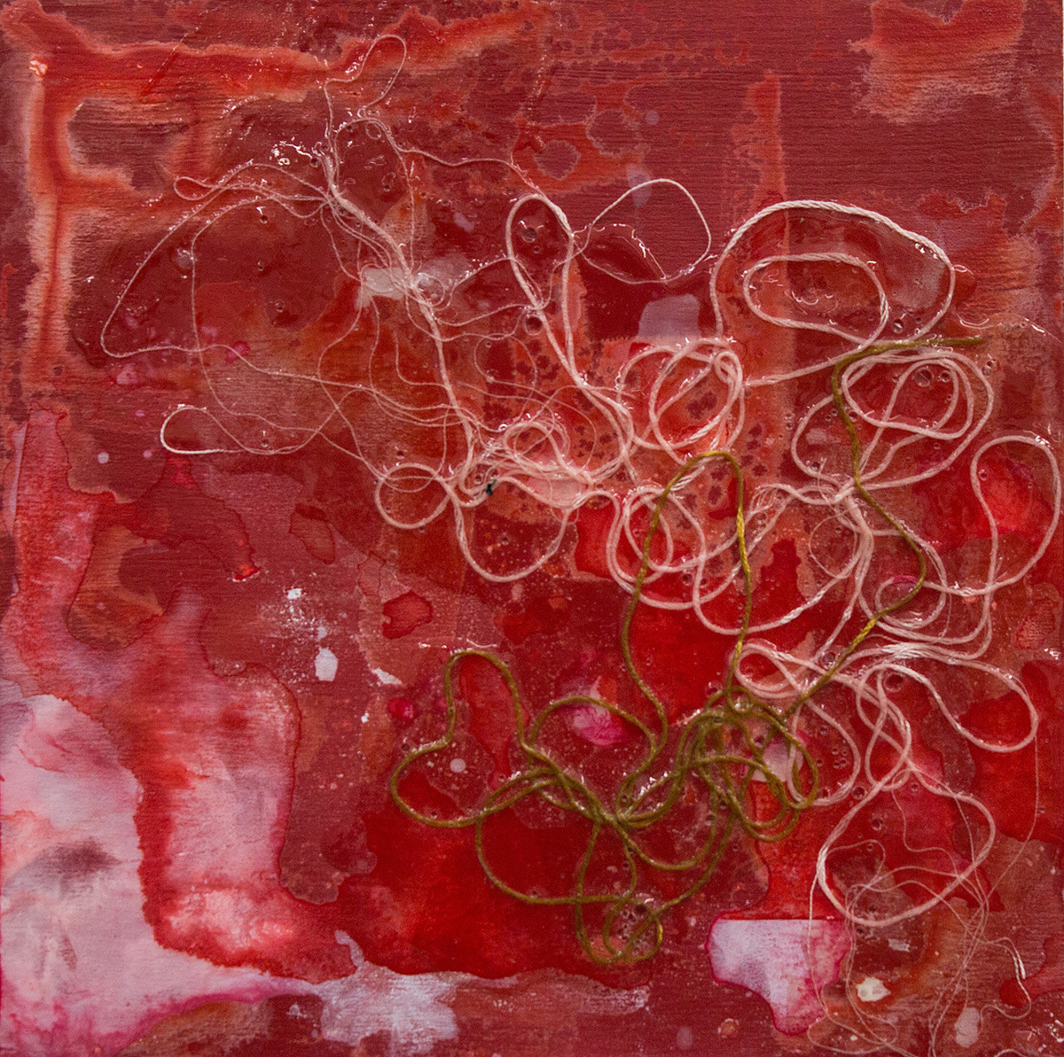 Vascular, 2017, 10 x 10"