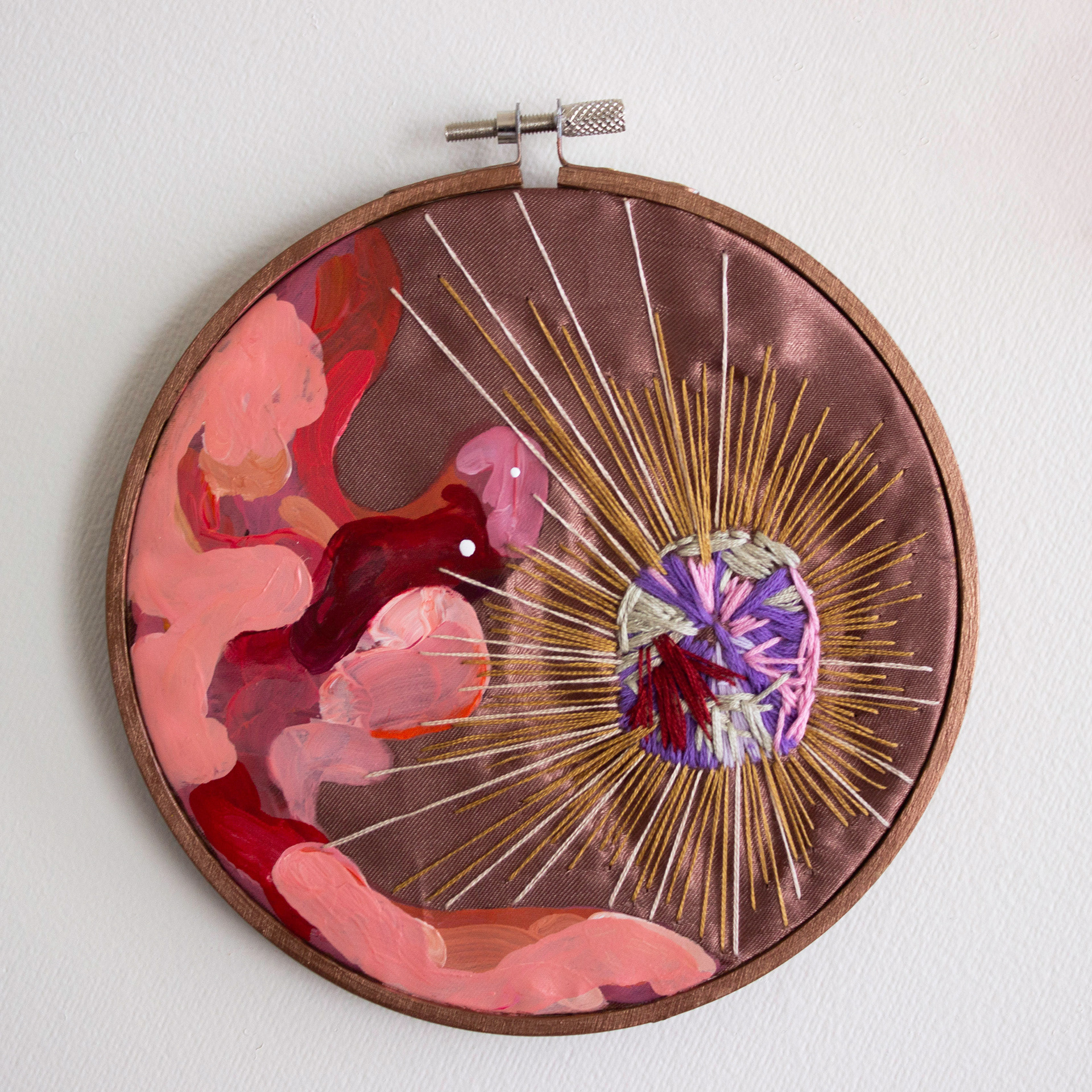 Sweet Resistance, 2022, 6" Diameter