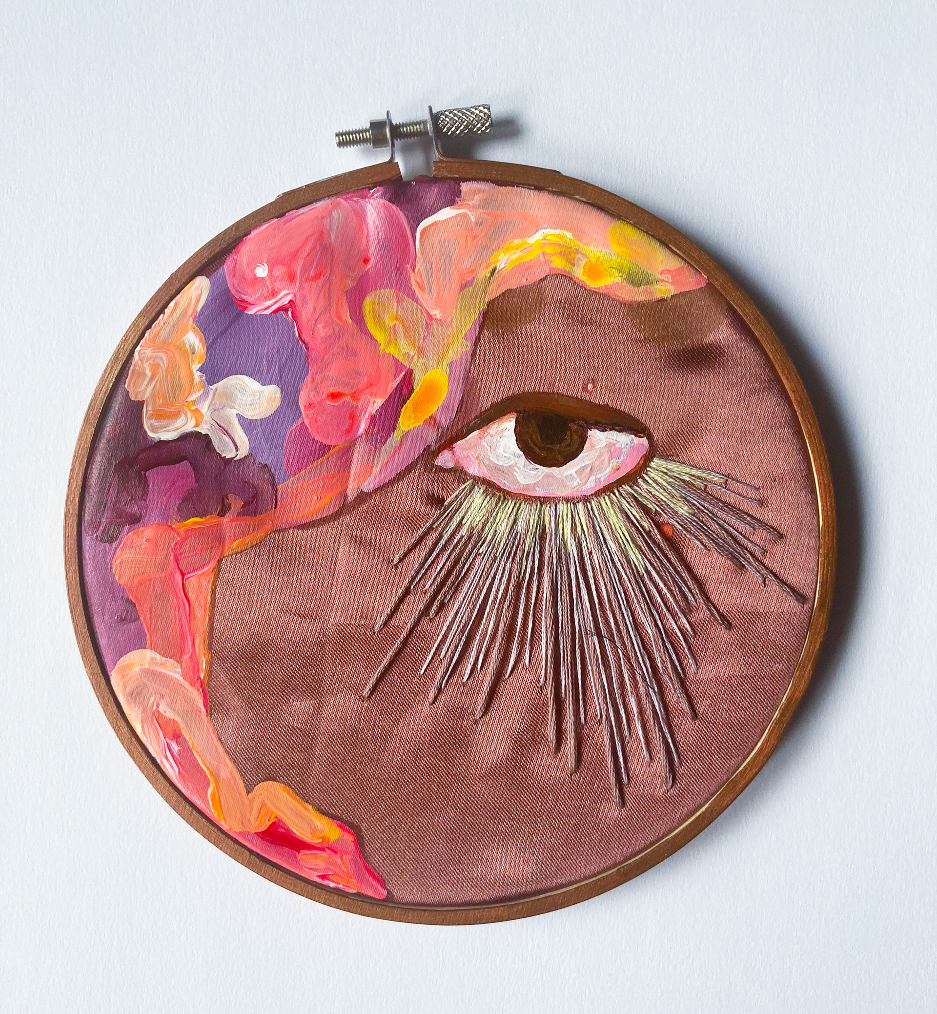 Untitled, 2022, 6" Diameter