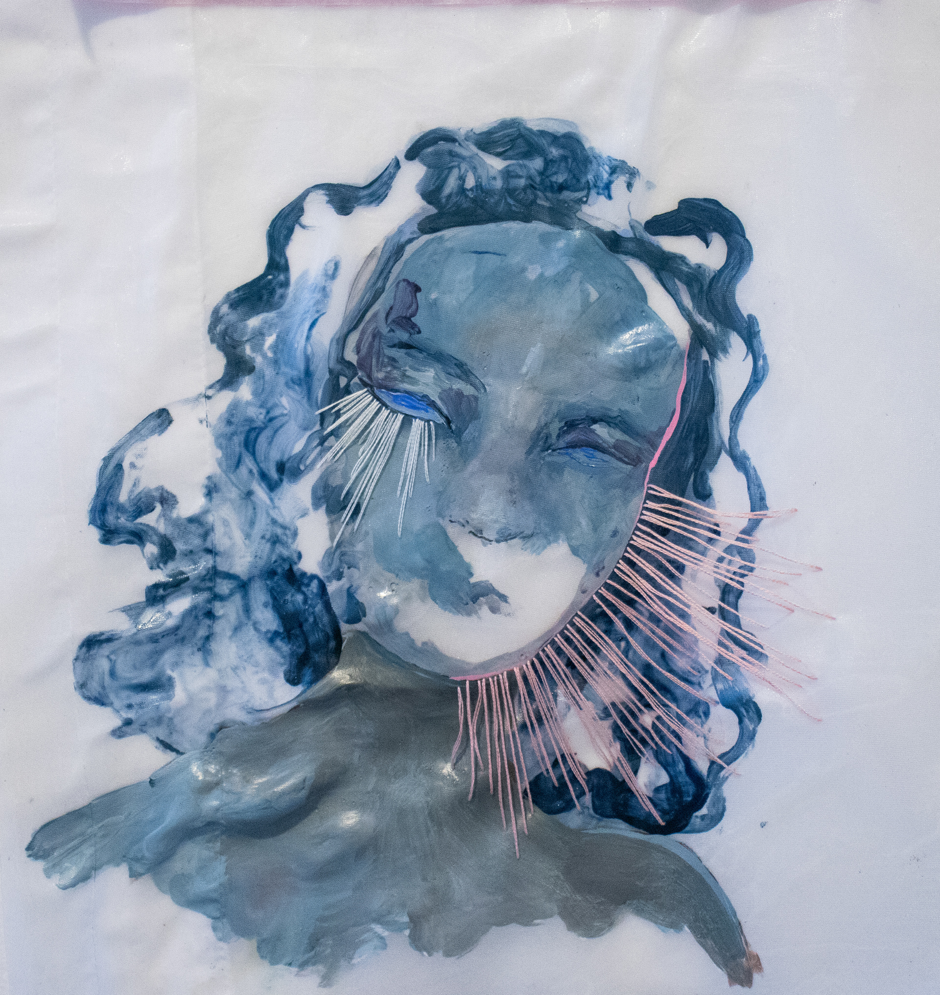 Blue, 2024, 12 X 10.5"