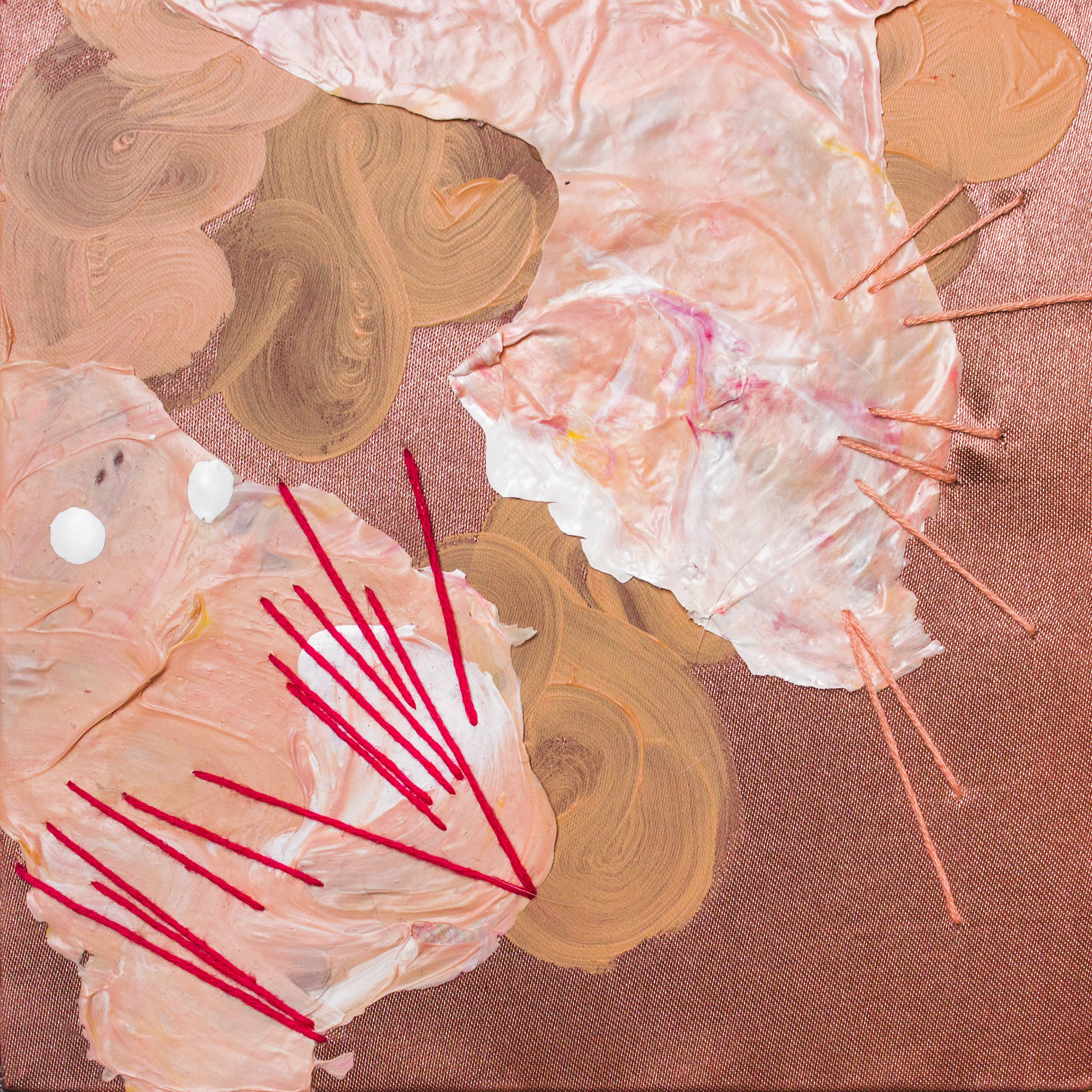 Caramel, 2021, 6 X 6"