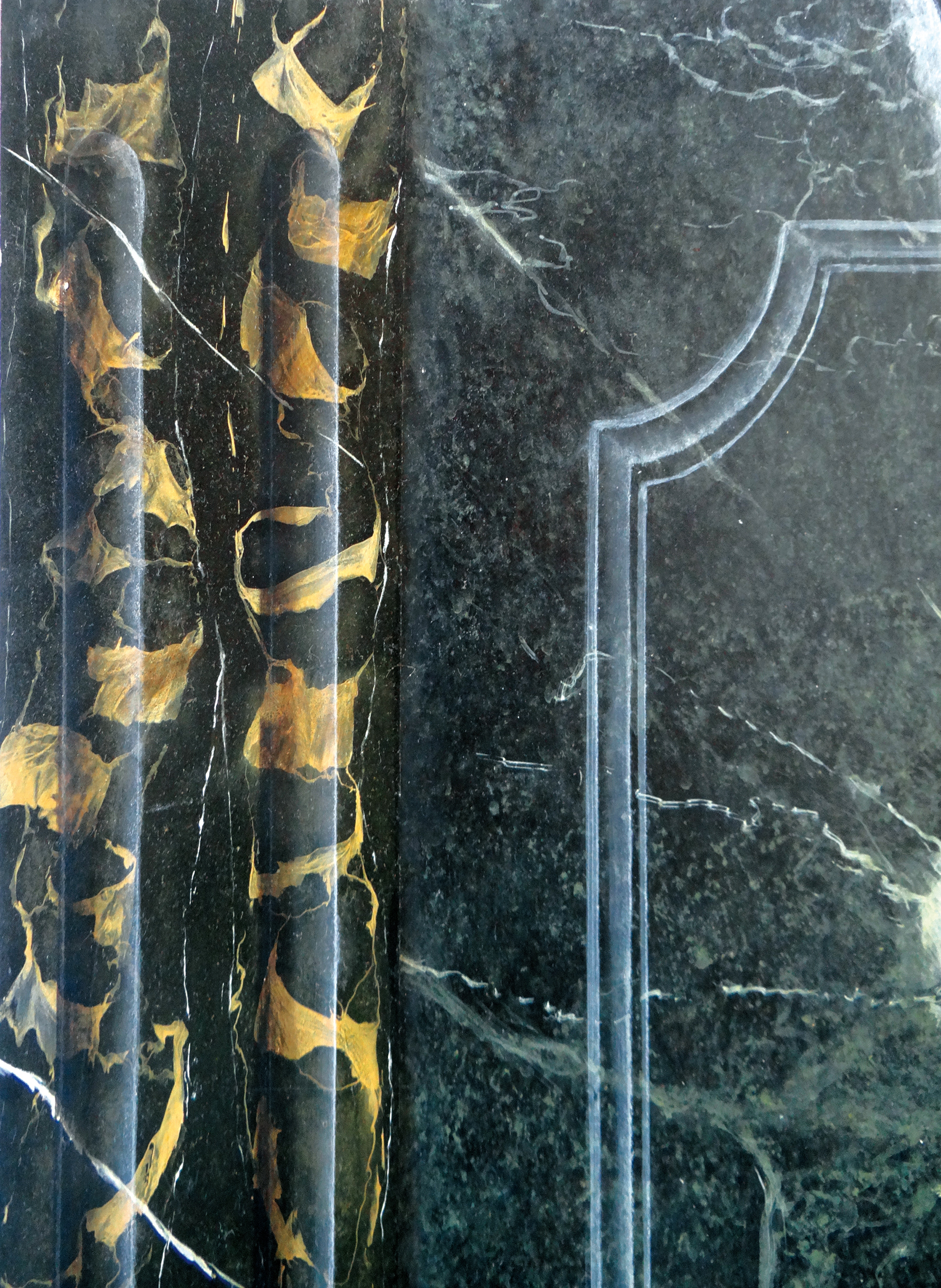 Marbre: vert de Mer et Portor