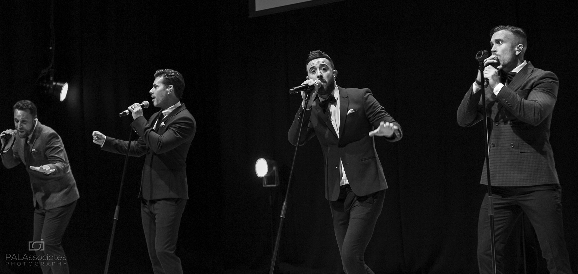 The Overtones,  performing at the School of Music, Leeds University