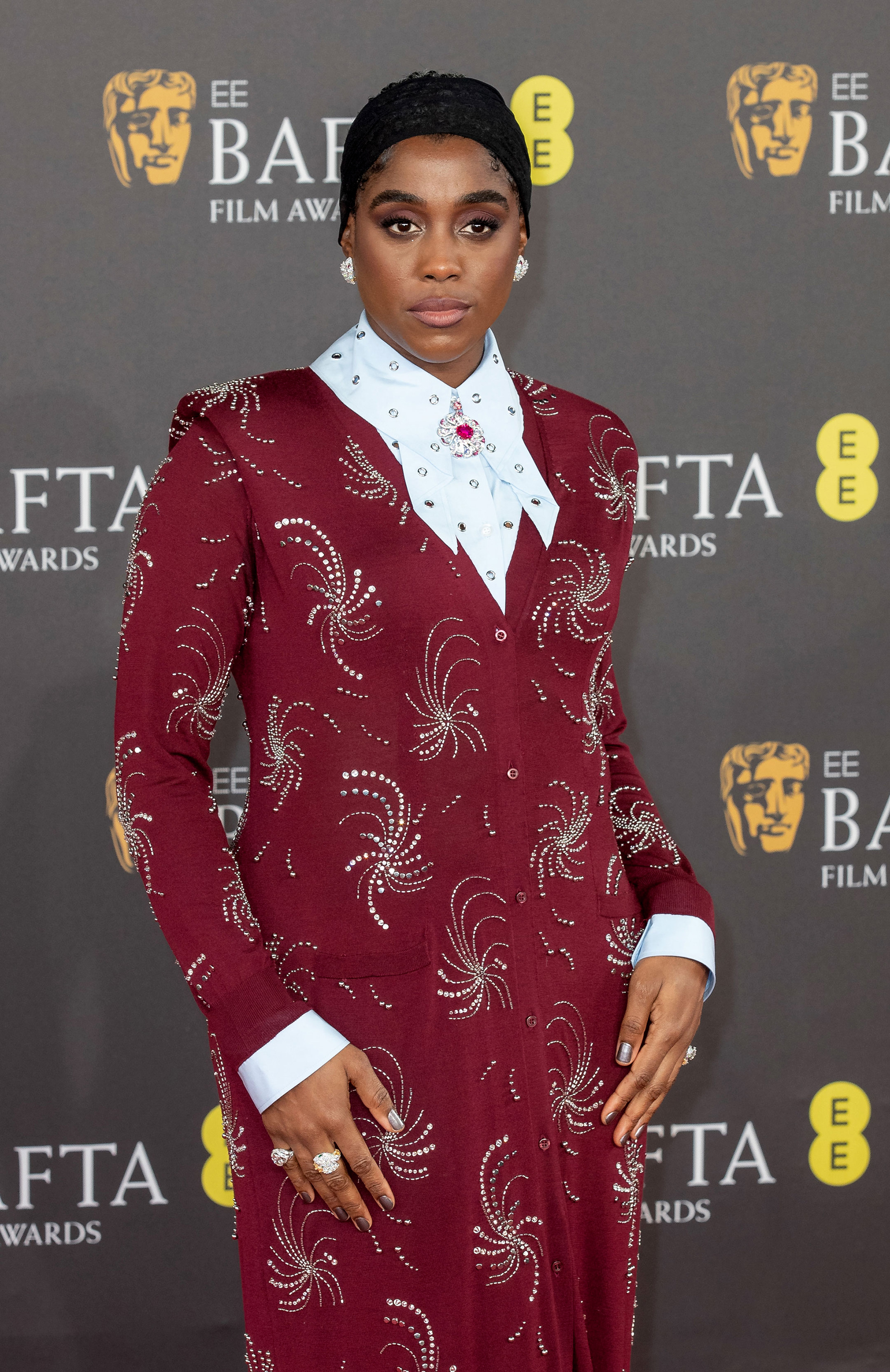 Lashana Lynch at the 2024 EE BAFTA