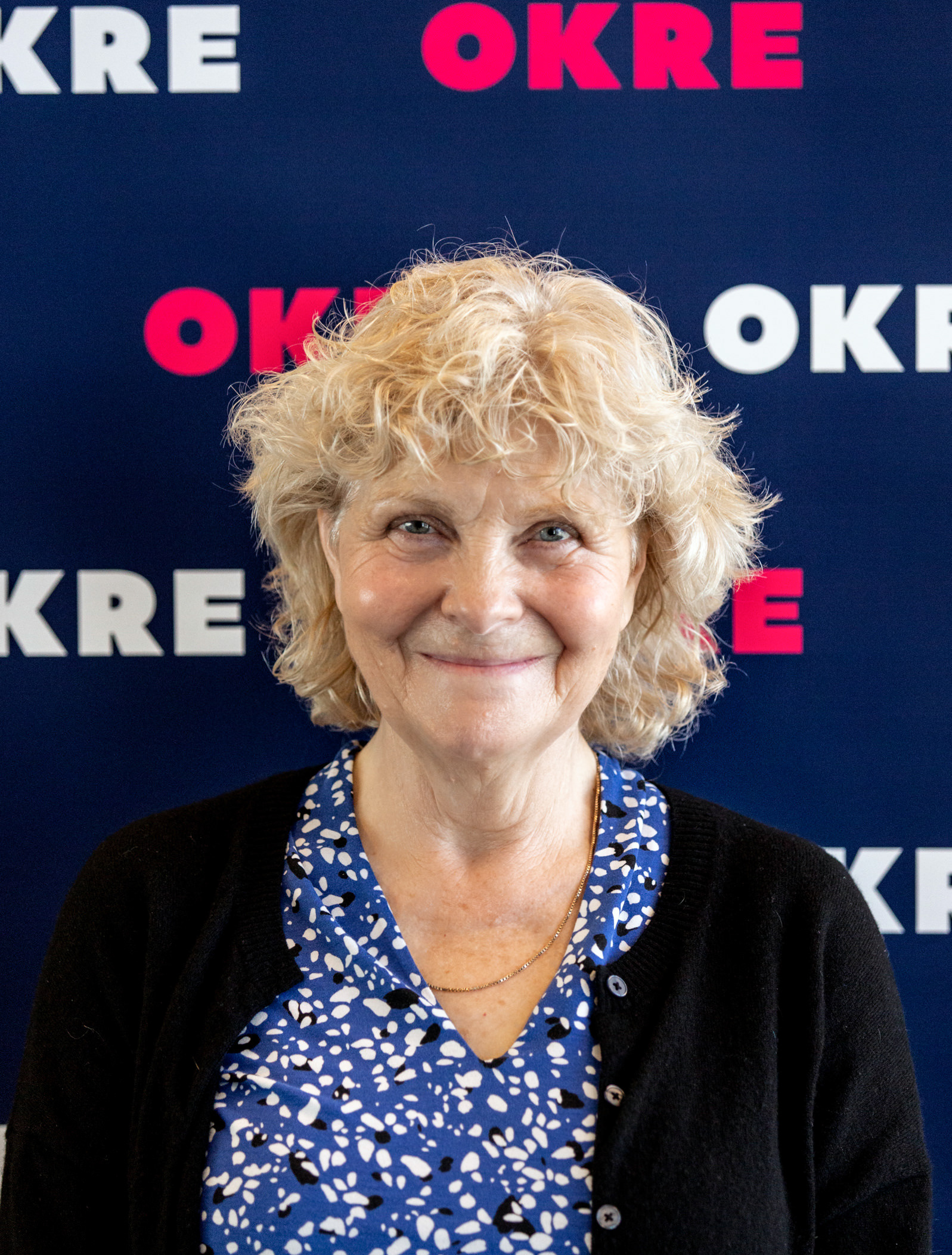Former postmistress Jo Hamilton at the OKRE annual conference