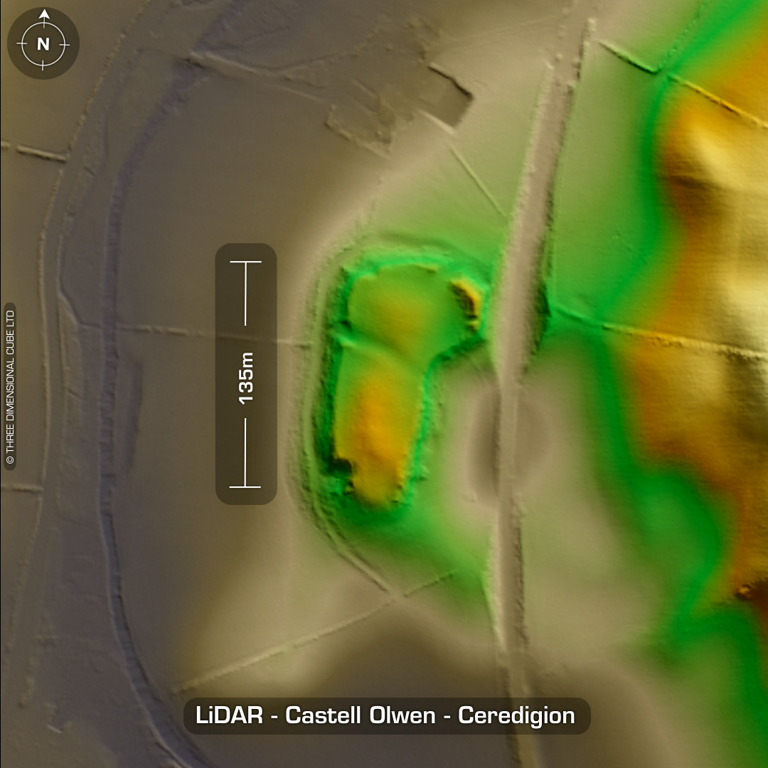 castell olwen iron age hillfort lidar ceredigion wales