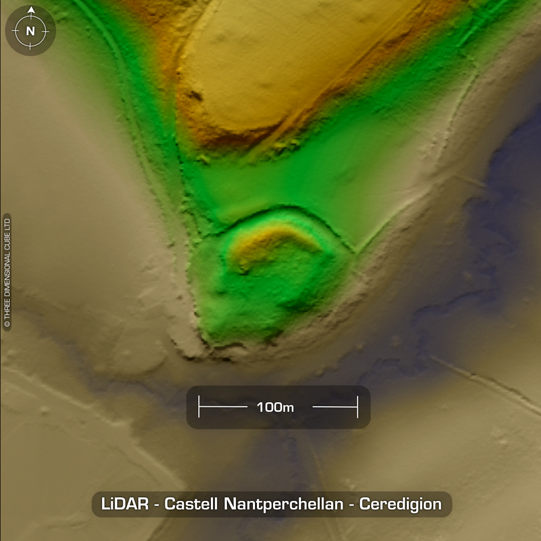 castell nantperchellan iron age hillfort ceredigion wales