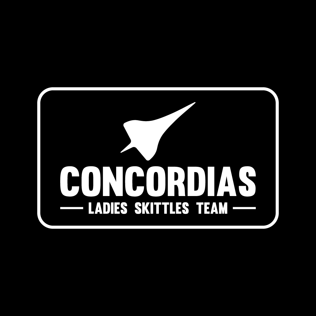 Concordias Logo White On Black