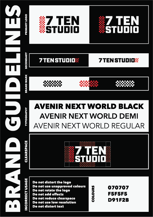 Brand Guidelines Page