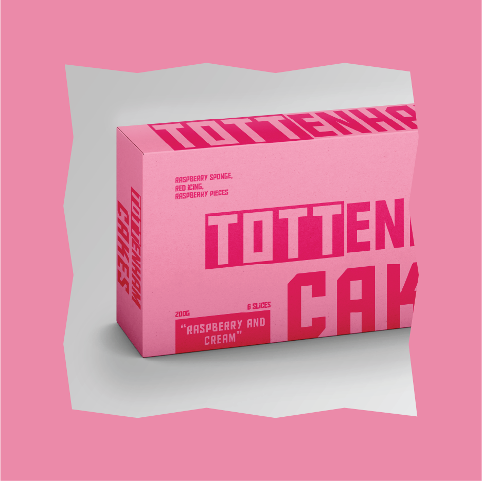 Raspberry & Cream Packaging