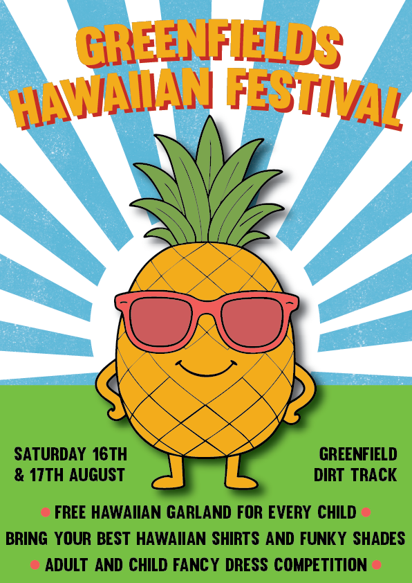 Greenfields Hawaiian Festival Poster
