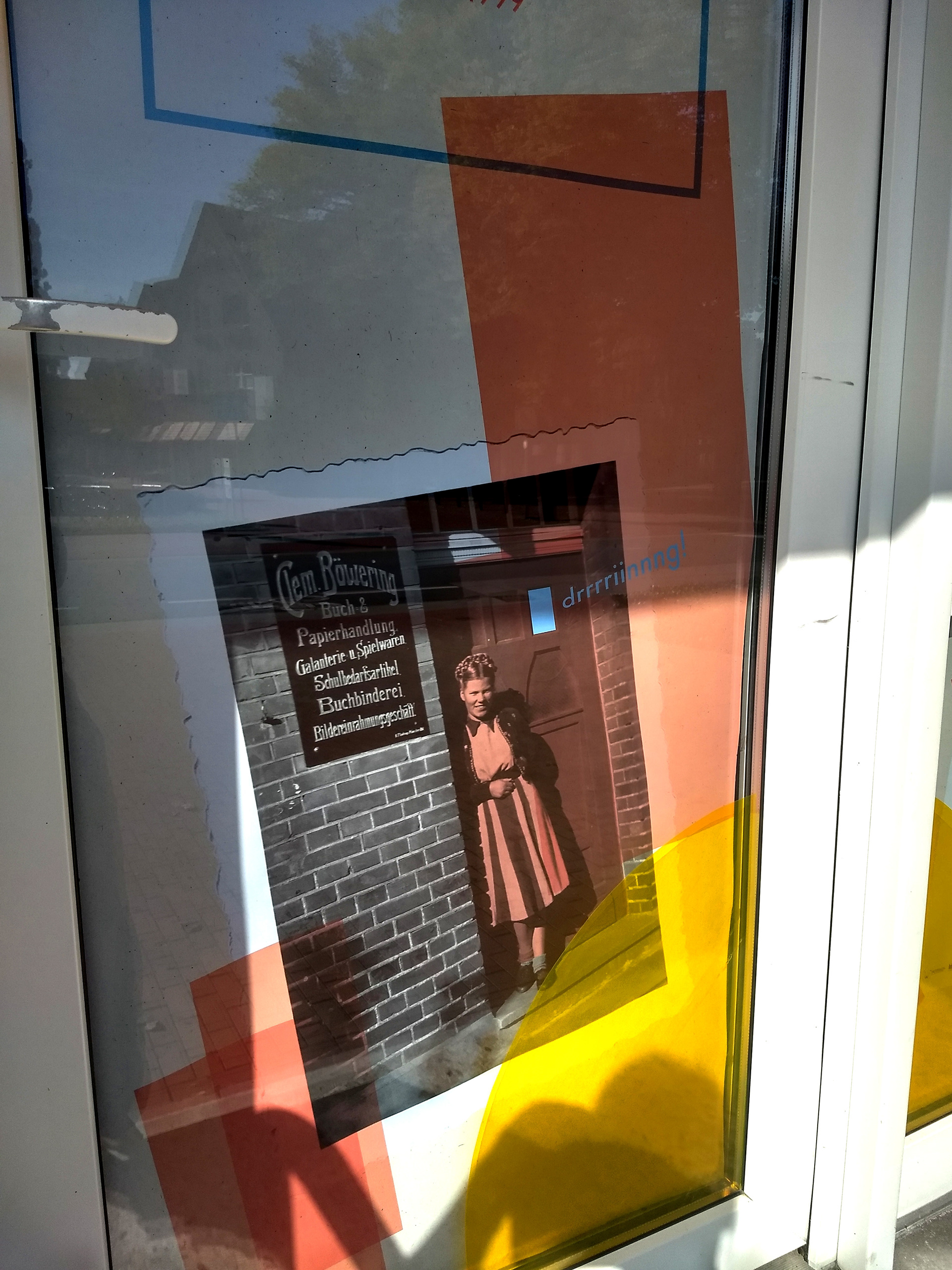 Alte und neue Eingangstür