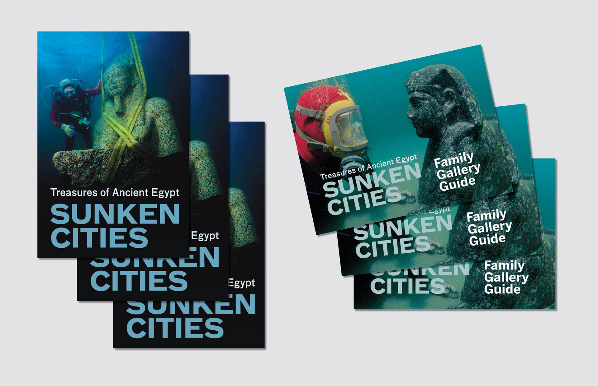 'Sunken Cities: Treasures of Ancient Egypt' Gallery Guide and Family Gallery Guide.