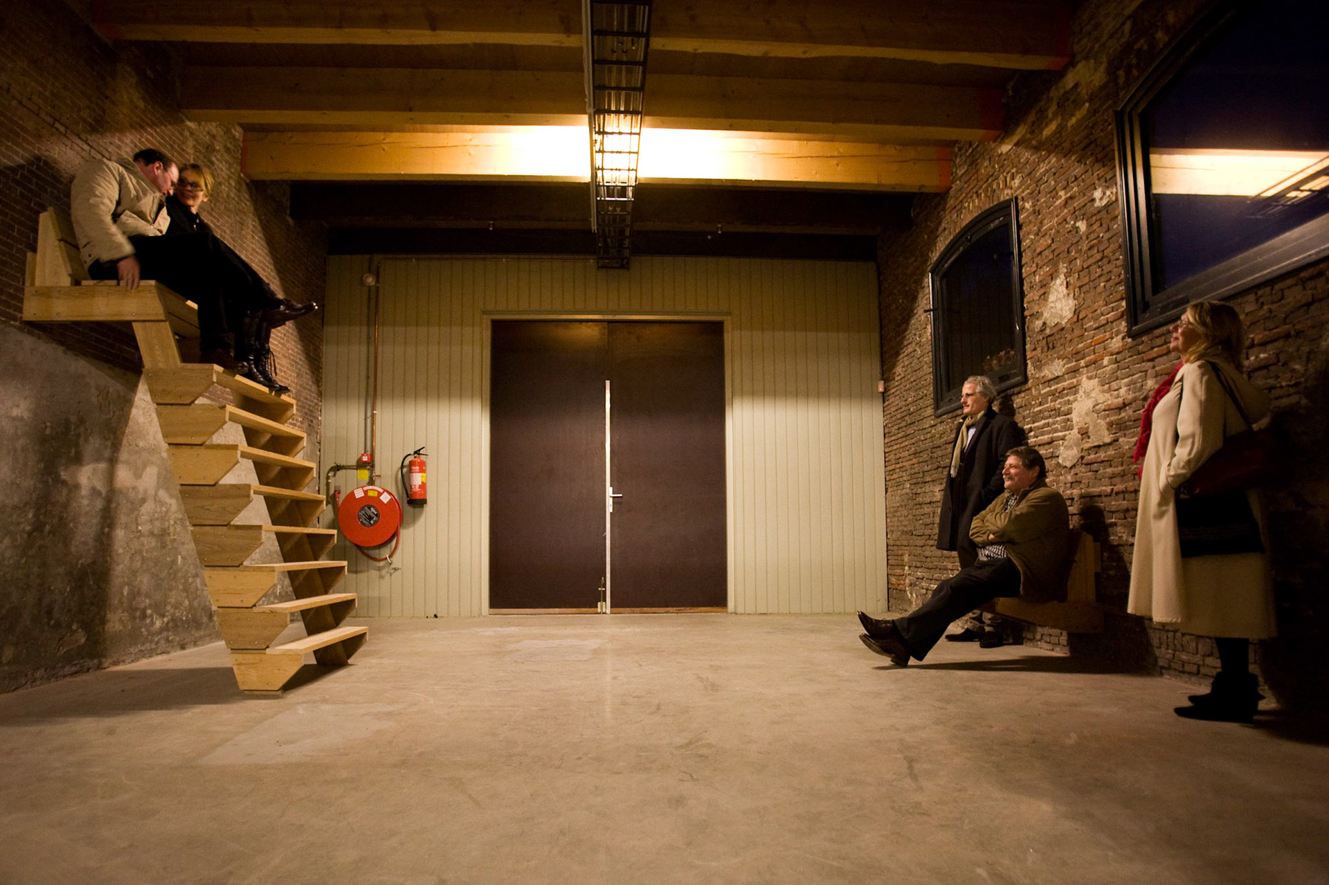 Leiden 24-2-2009. Opening van expositie in museum de lakenhal/scheltema. Foto Floren van Olden