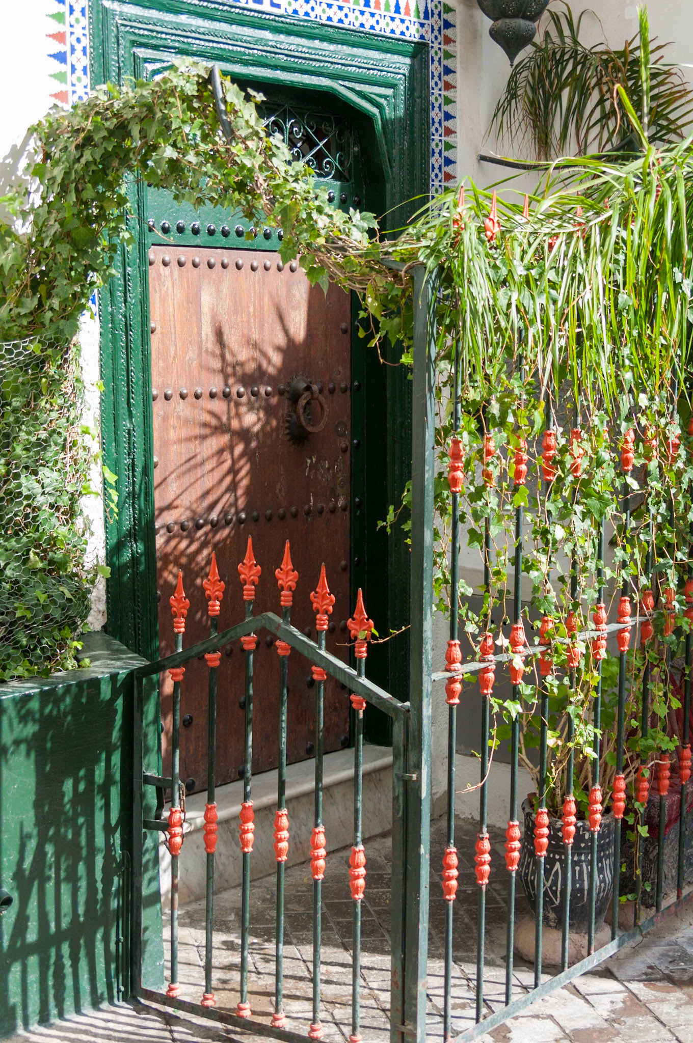 Doors of the Kasbah, Tangier, Morocco